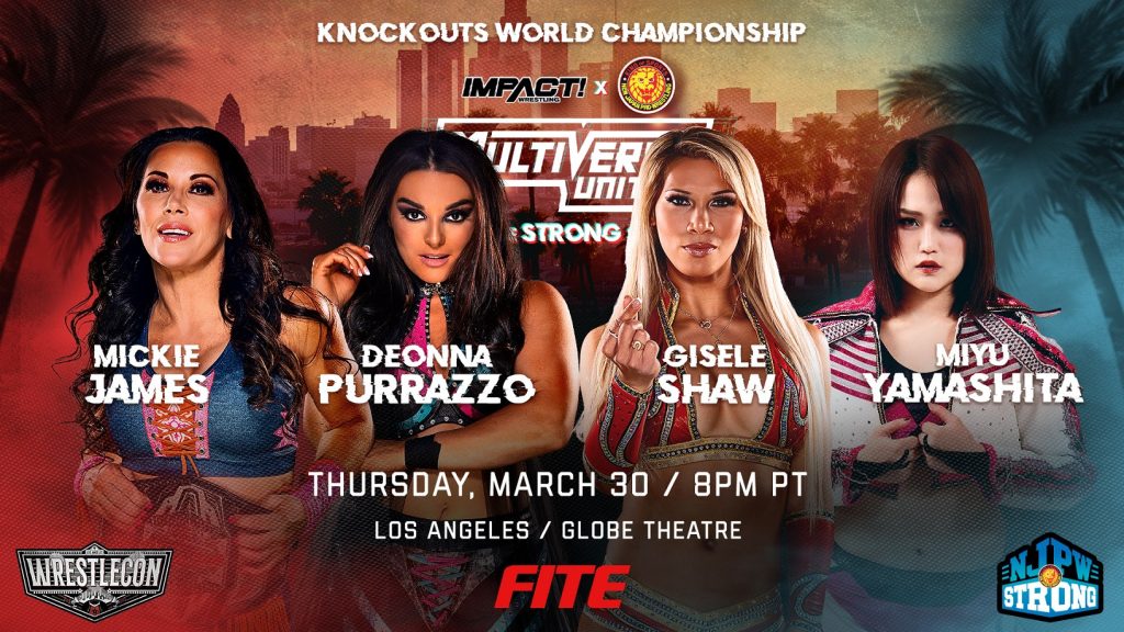 Knockouts World Title To Be Defended In 4 Way Match At Multiverse