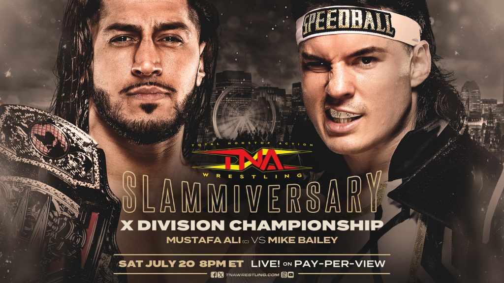 Ali Vs Bailey For The X Division Championship Official For Tna