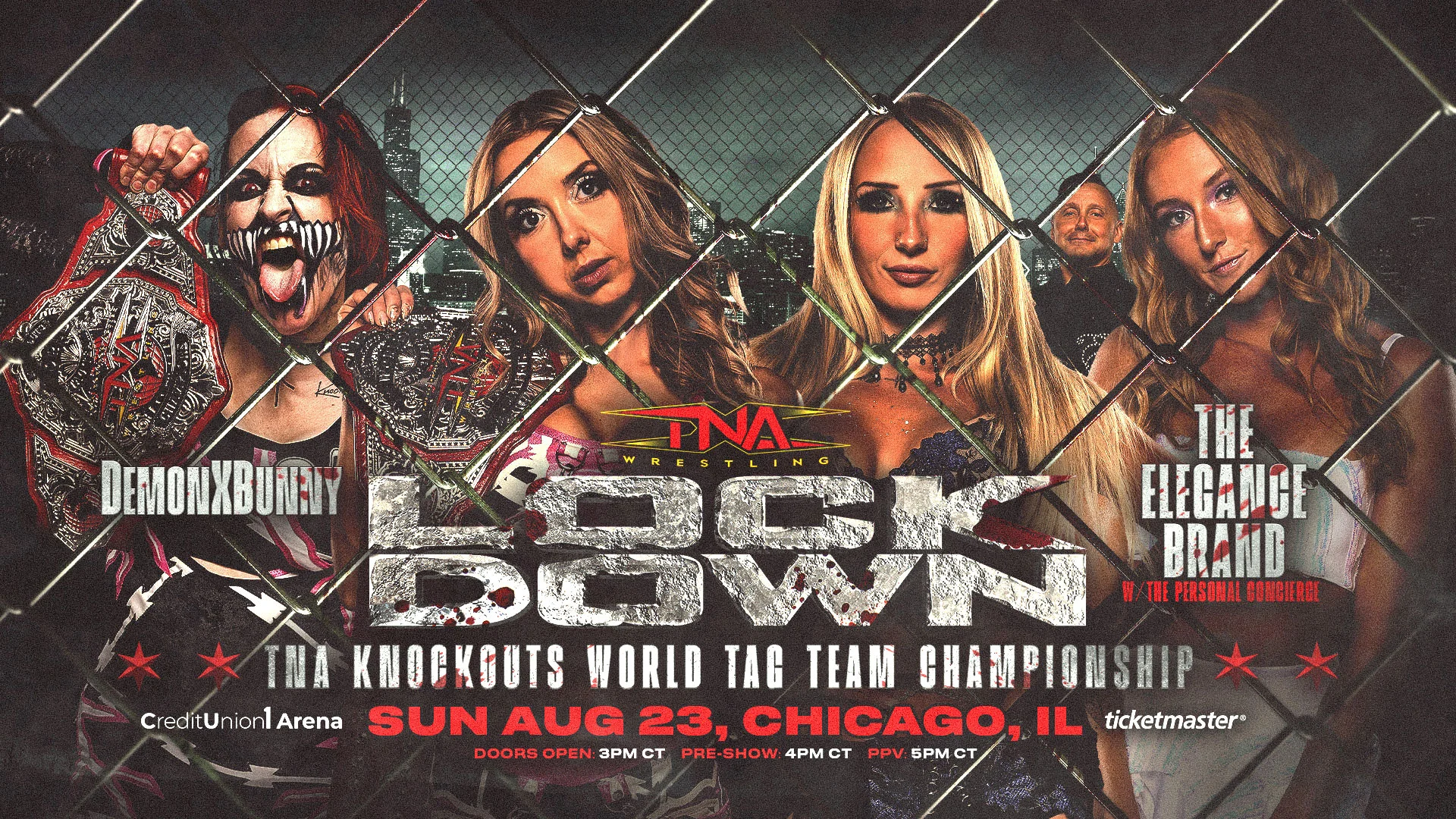 TNA Lockdown - Sunday, August 23, Chicago, IL