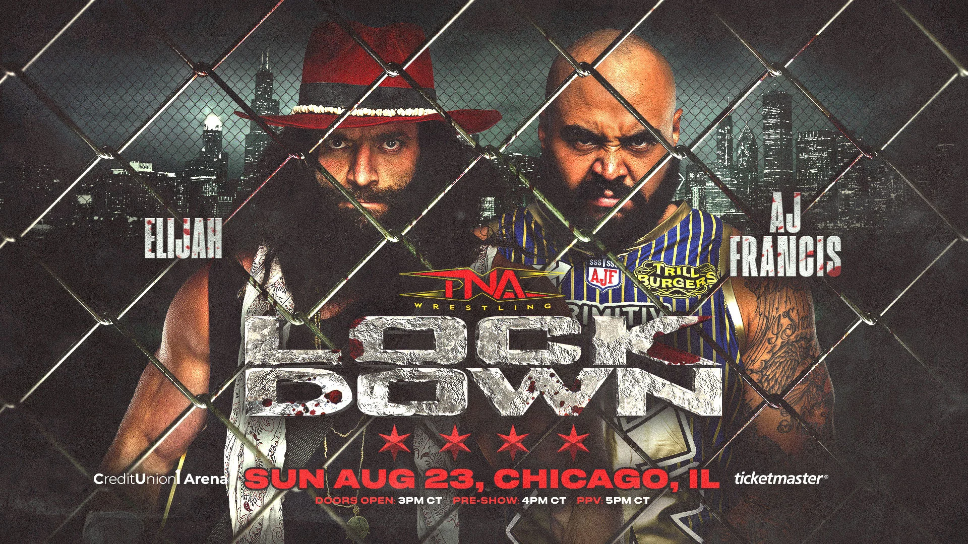 TNA Lockdown - Sunday, August 23, Chicago, IL
