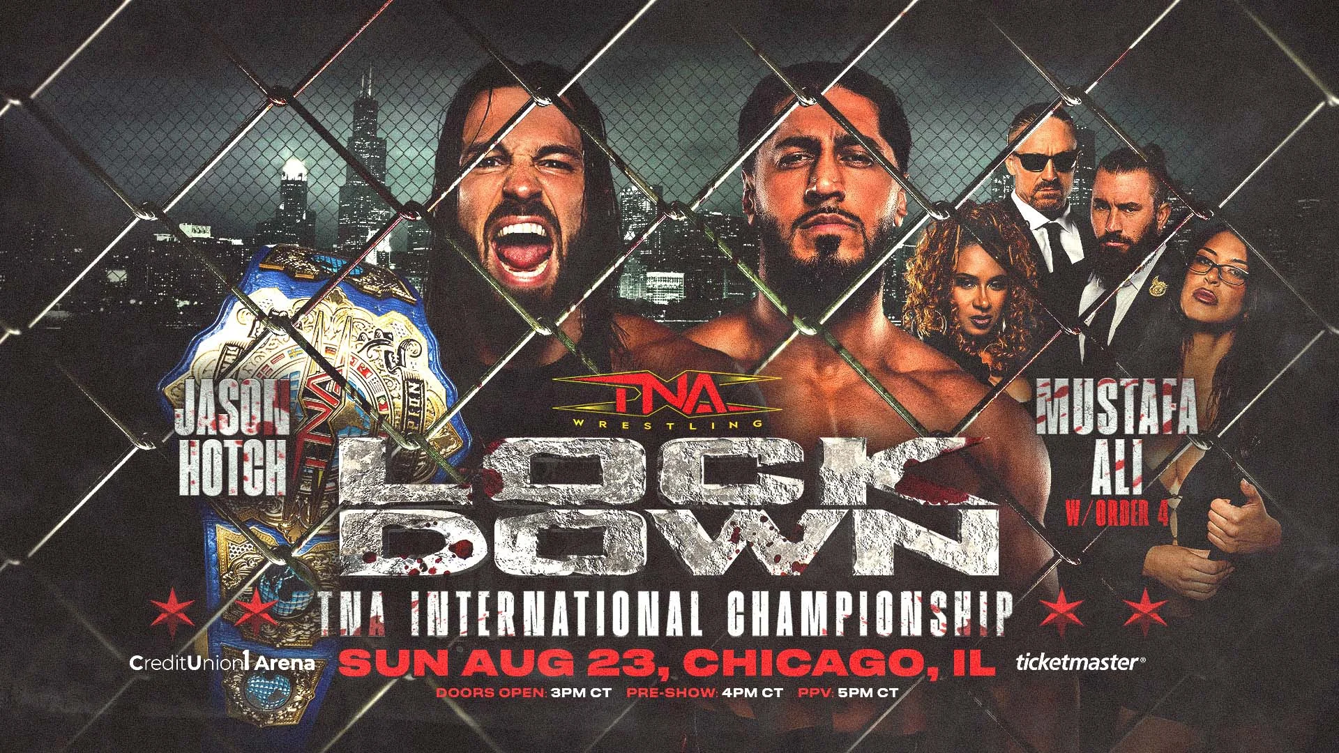 TNA Lockdown - Sunday, August 23, Chicago, IL