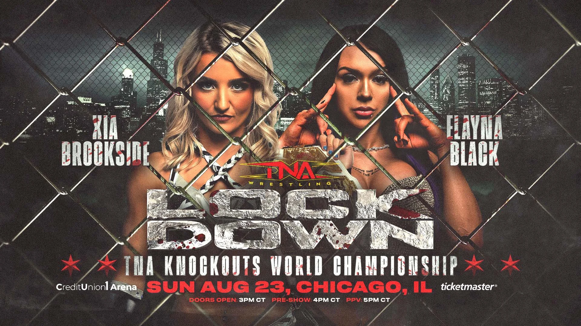 TNA Lockdown - Sunday, August 23, Chicago, IL