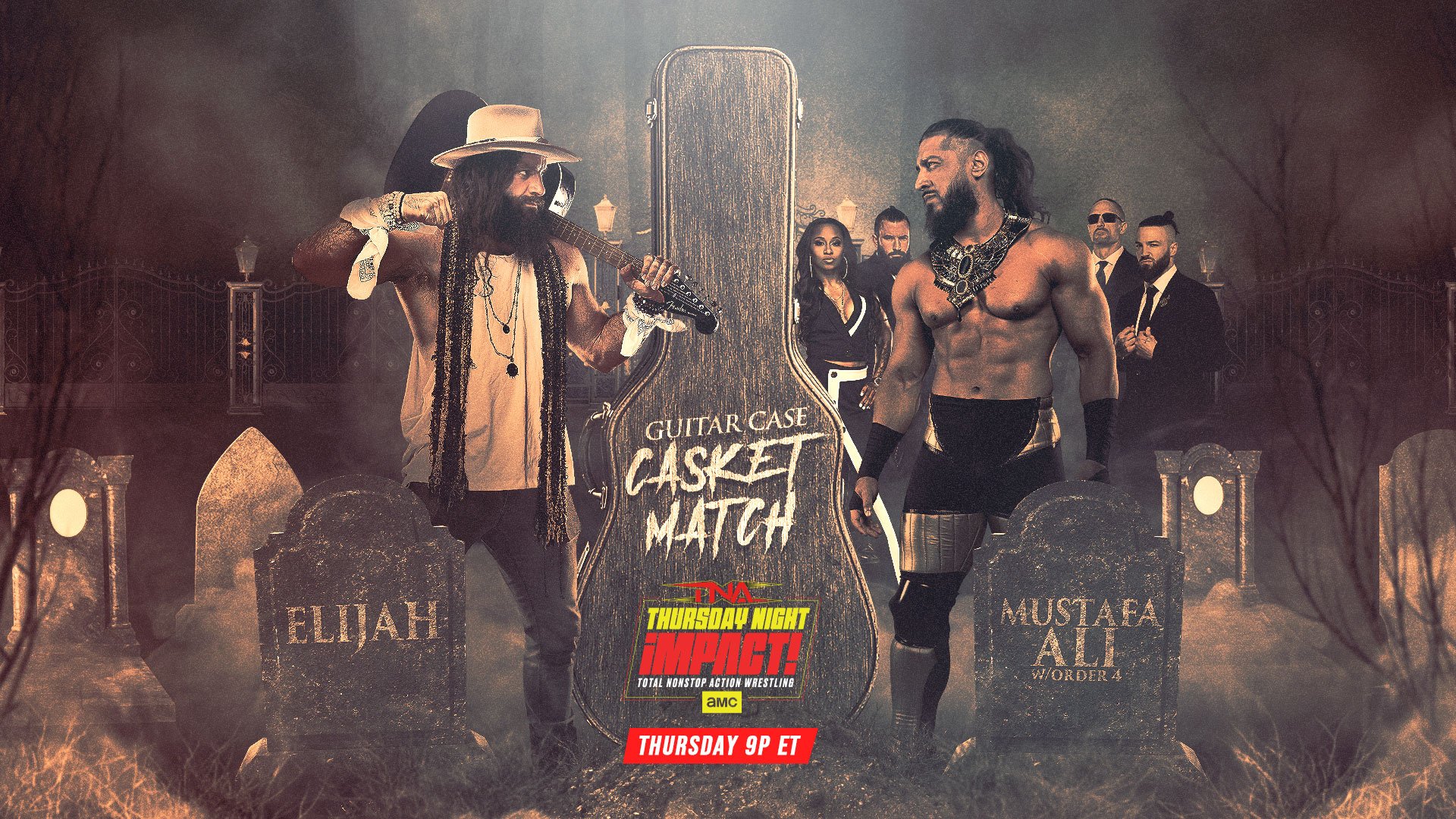 The Sounds of Nashville: TNA Wrestling Presents First-Ever Guitar Case Casket Match