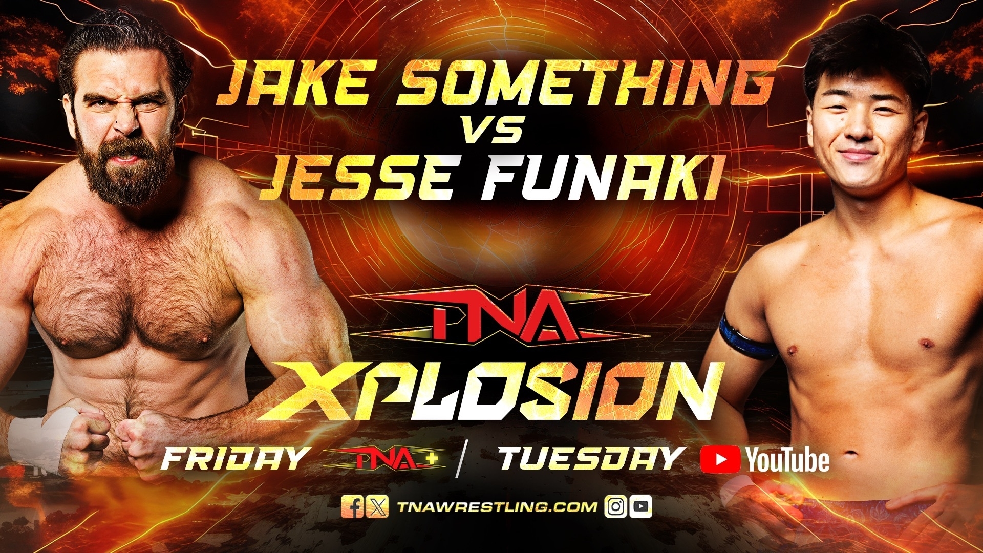 Second Generation Star Jesse Funaki Makes His TNA Debut Against Jake Something on Xplosion