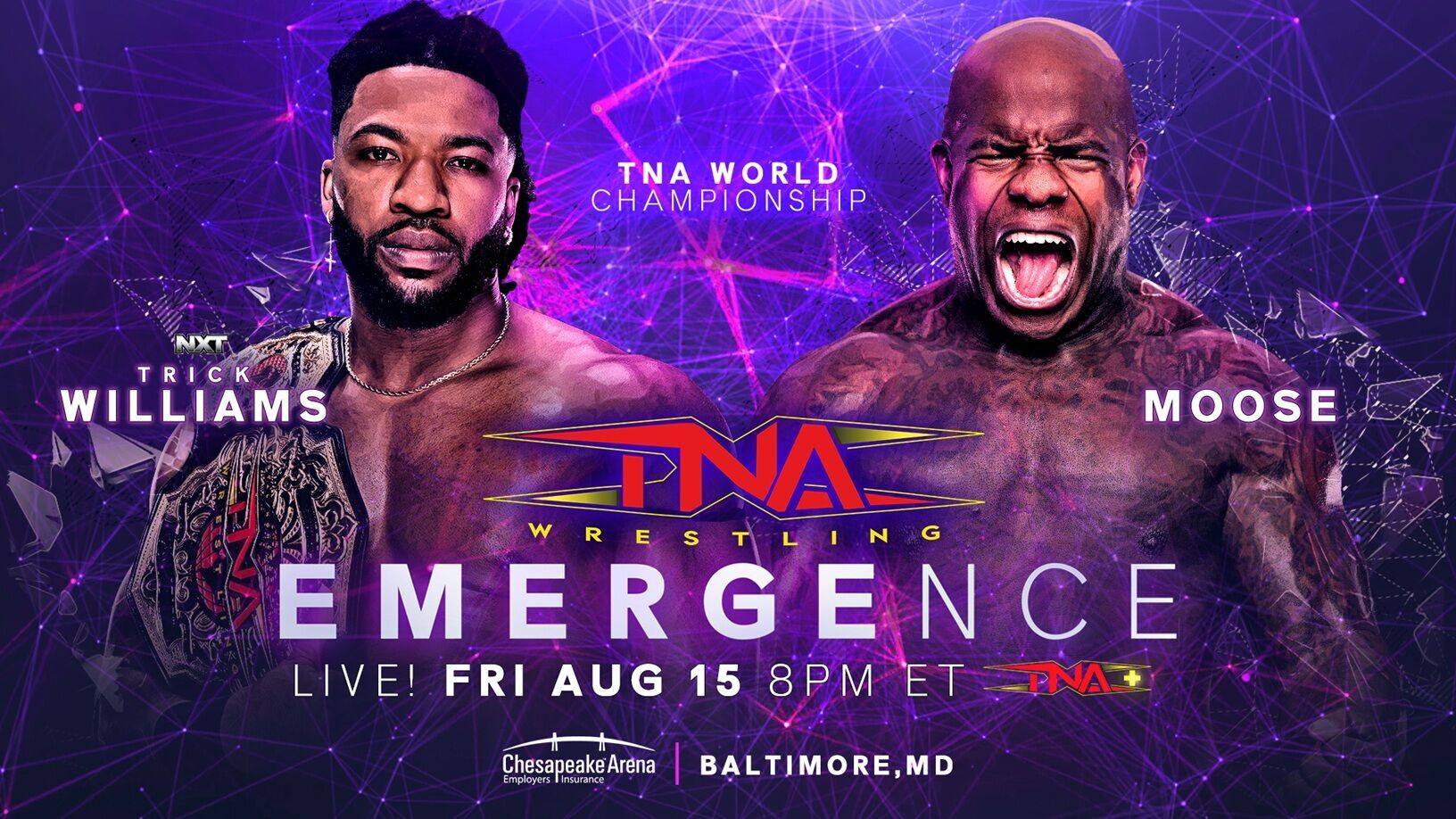 Moose Pins Trick Williams to Earn TNA World Championship Opportunity at Emergence