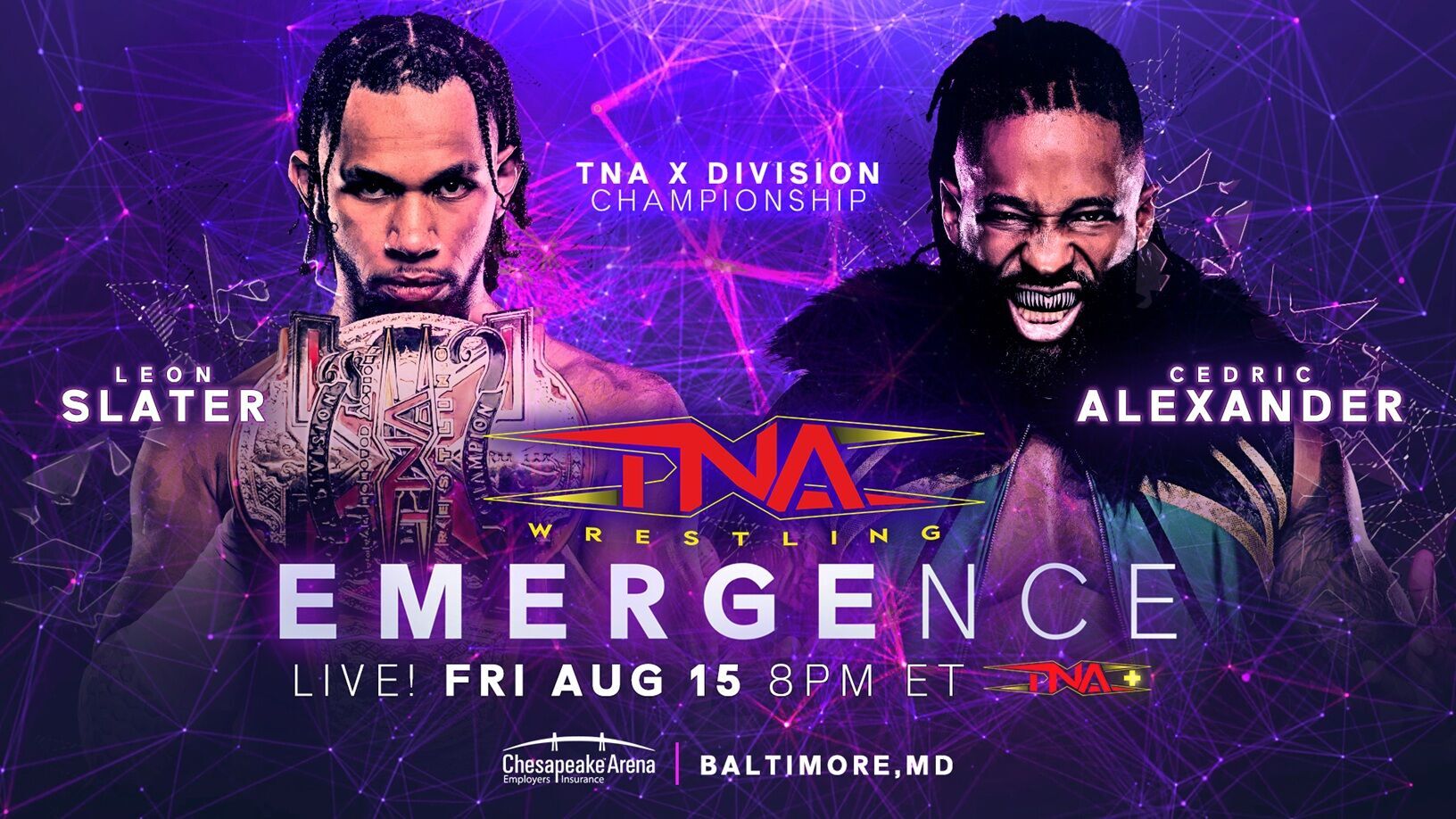 Leon Slater & Cedric Alexander Set for X-Division Title Singles Showdown at Emergence