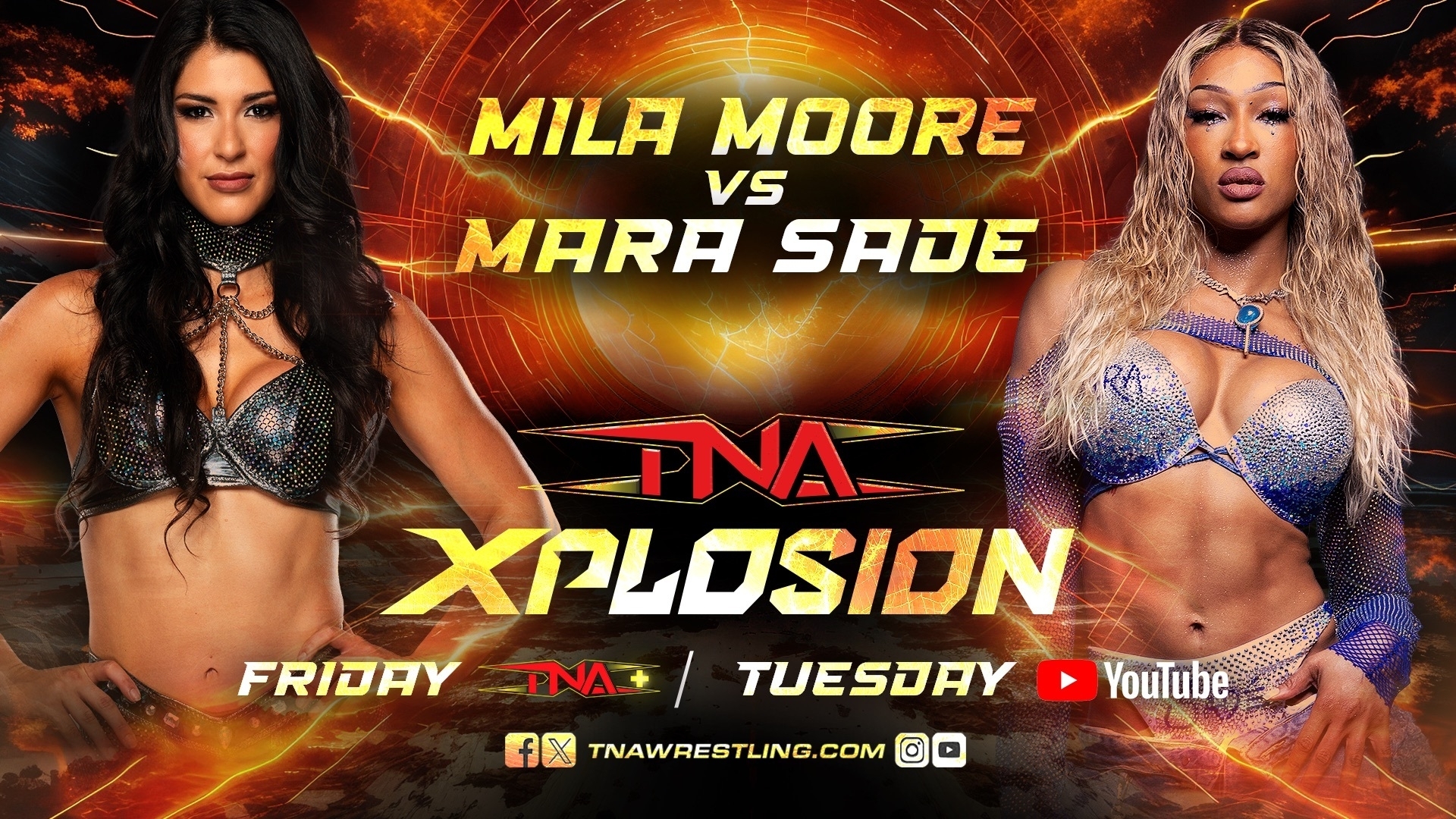 Mara Sadè Faces Mila Moore on Xplosion