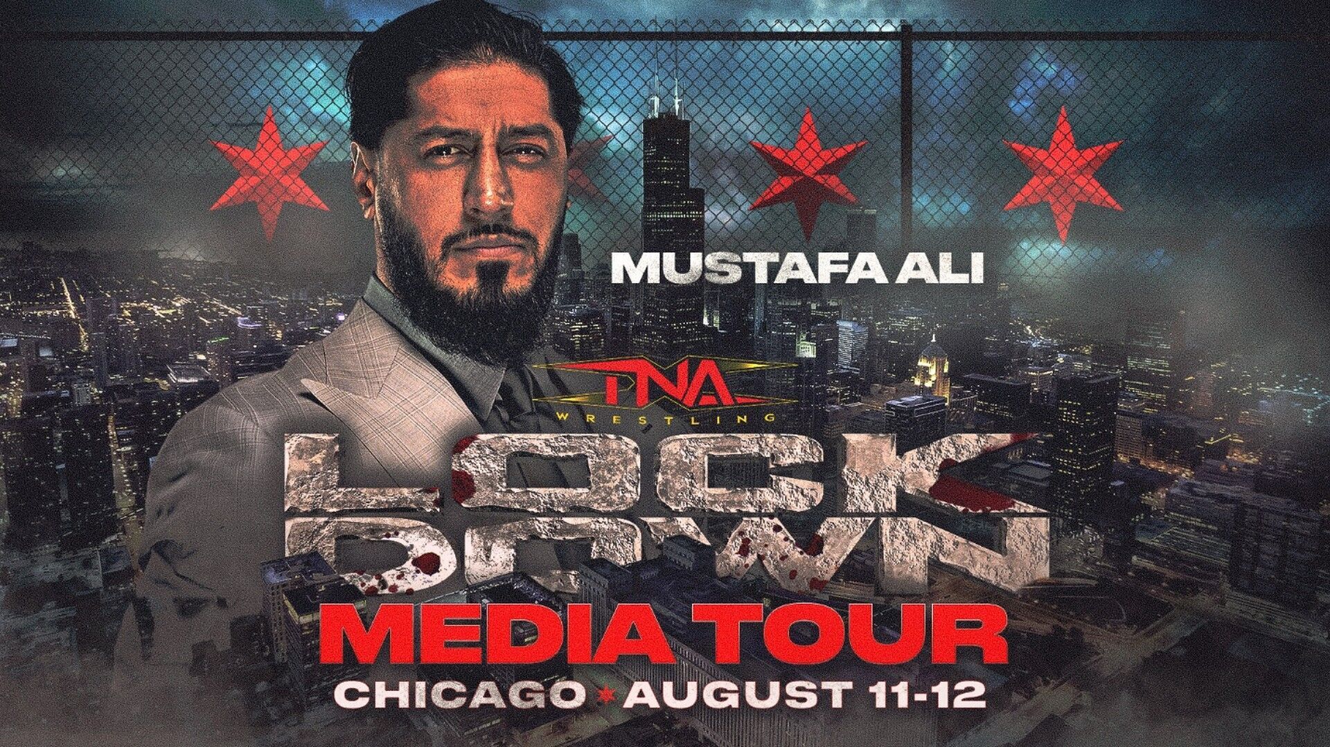 TNA Wrestling Star Mustafa Ali – A Former Homewood, Illinois Police Officer - Previews Iconic Pro Wrestling Event on Sunday, August 23, In Chicago