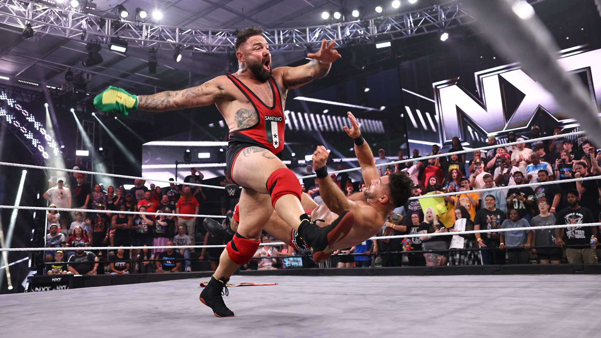 Santino Marella Challenges Ethan Page for the NXT North American Championship on WWE NXT