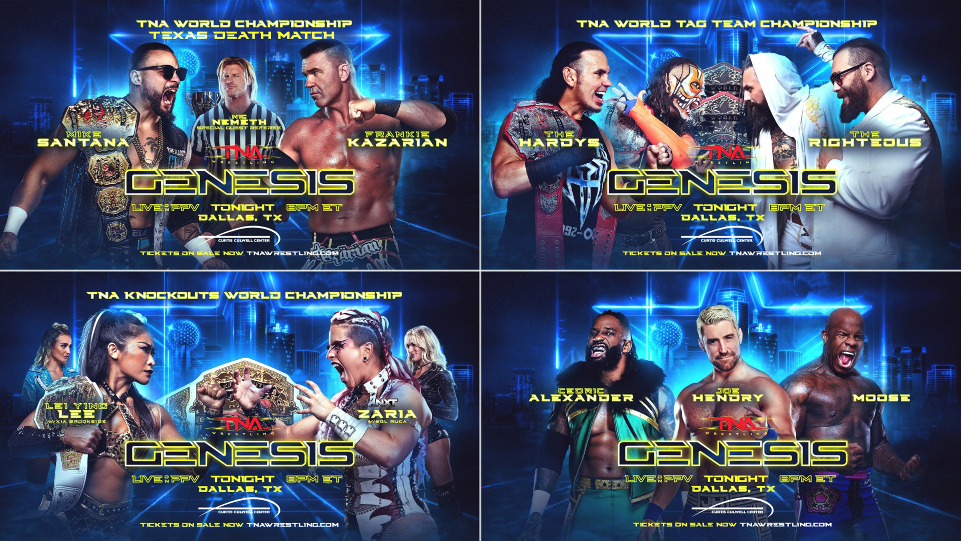 TNA Genesis 2026 on Pay-Per-View Preview