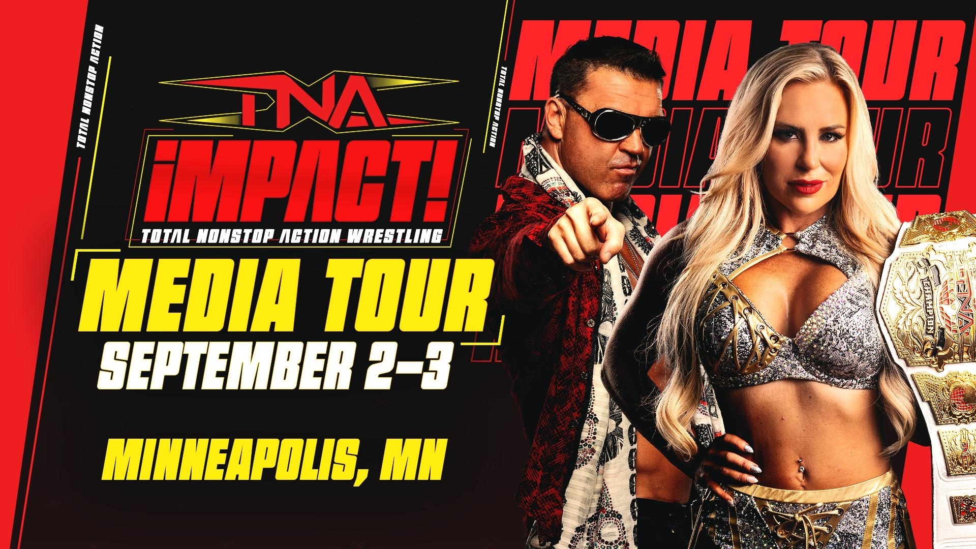TNA Wrestling Set For First-Ever Live Events in Minneapolis, Minnesota on September 4-5