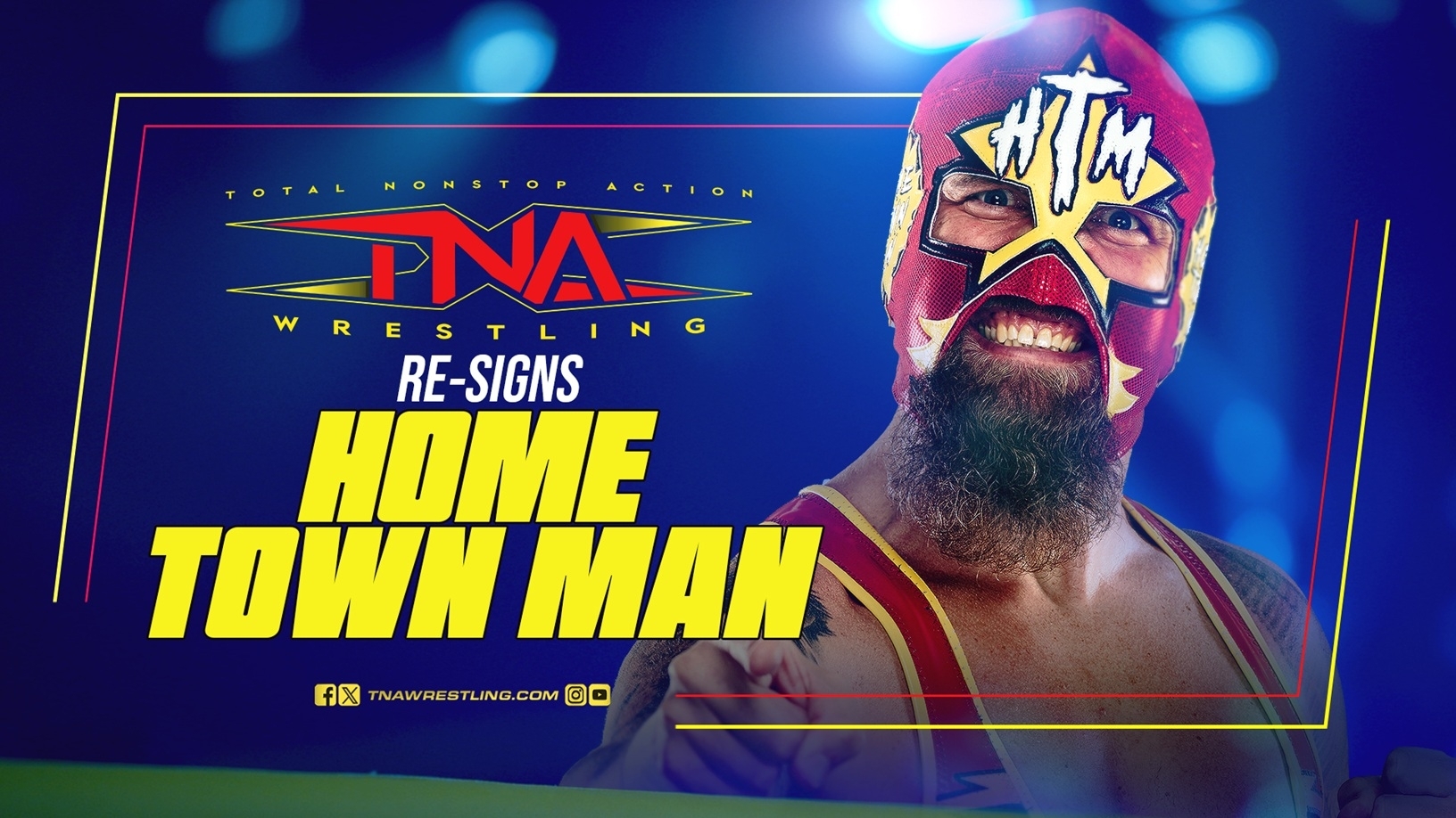 TNA Wrestling Re-Signs Home Town Man