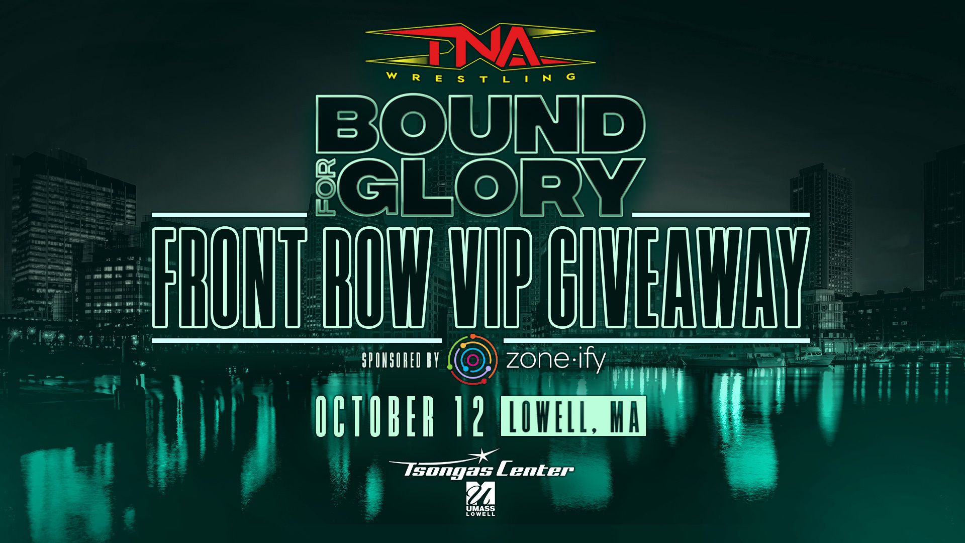 TNA Bound For Glory Front Row VIP Giveaway Official Rules