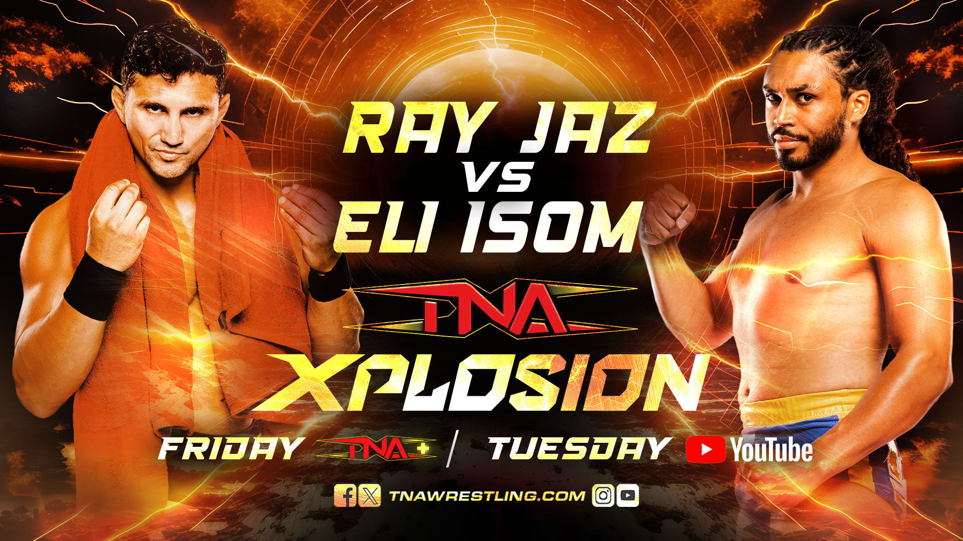 Ray Jaz Faces Off Against Elis Isom on Xplosion