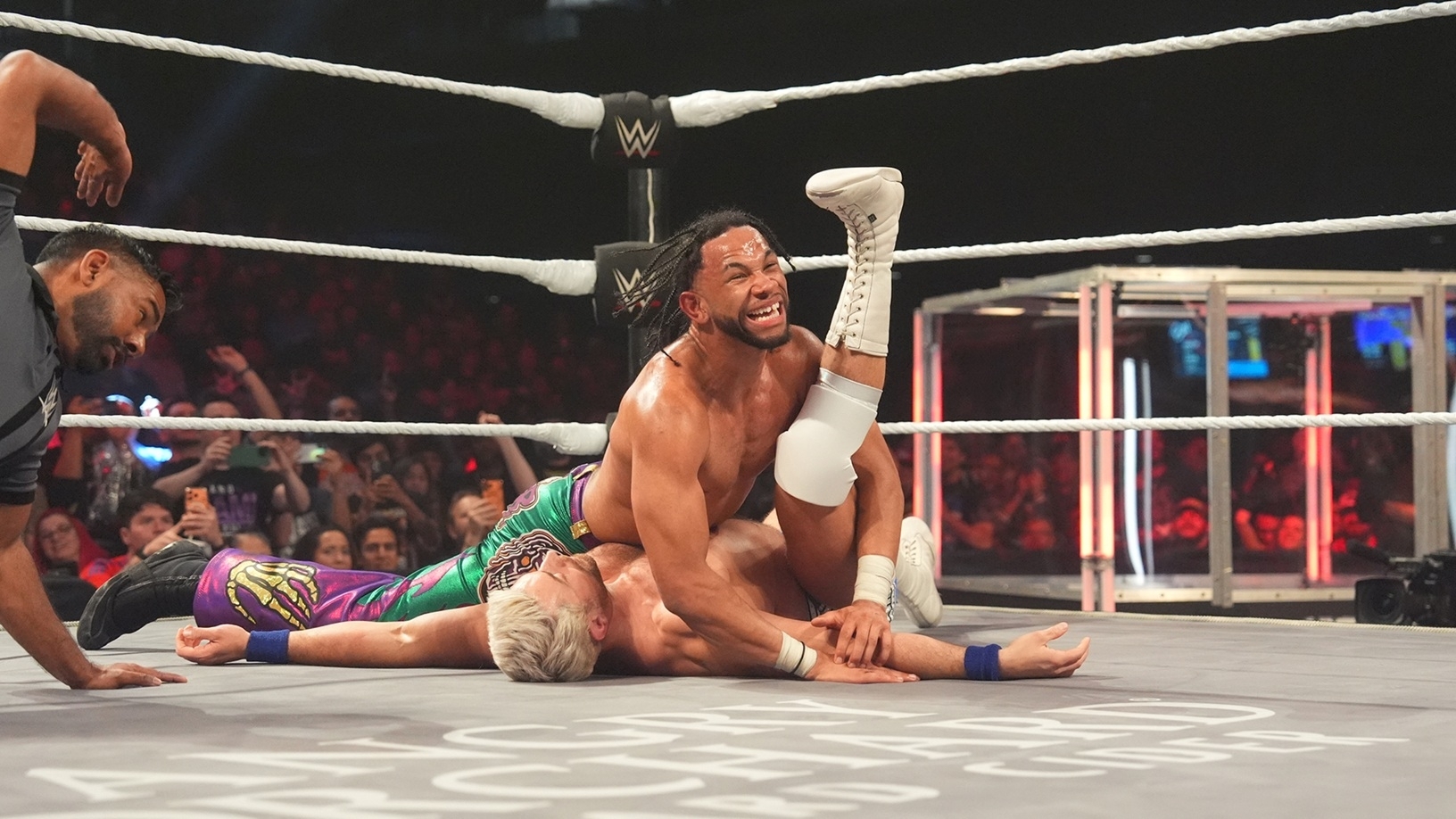 Leon Slater Competes in the Men's Iron Survivor Challenge at NXT Deadline