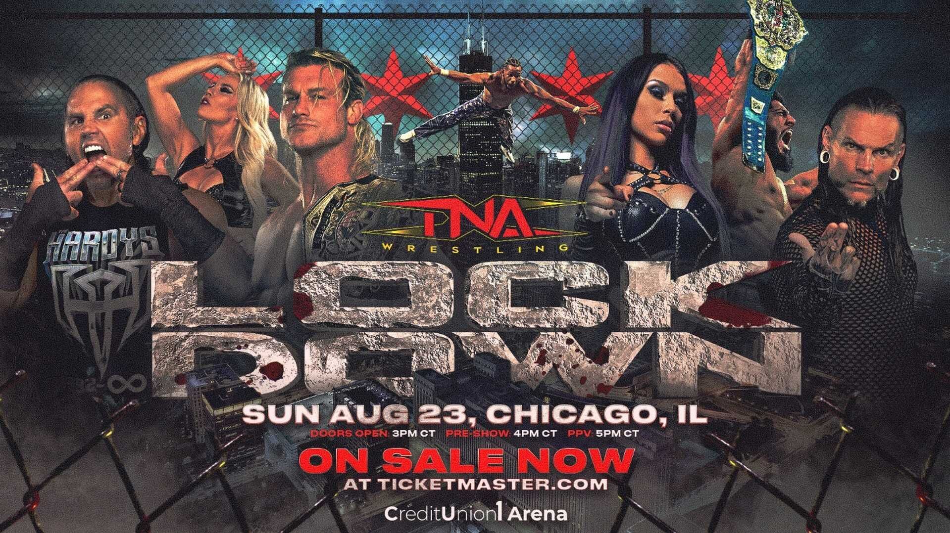 TNA Wrestling Announces New Start Time For Lockdown, The Iconic Pro Wrestling Event on Sunday, August 23, With All Matches Held Inside A Steel Cage