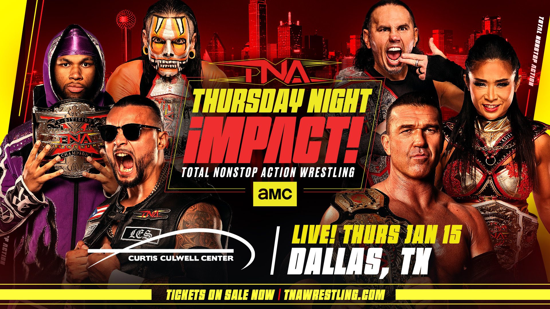 TNA Wrestling in Dallas, Texas on Thursday, January 15 & Saturday, January 17: Everything You Need To Know
