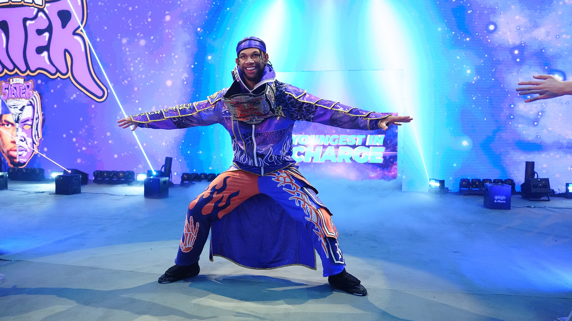 Leon Slater Answers Carmelo Hayes' United States Championship Open Challenge on WWE SmackDown