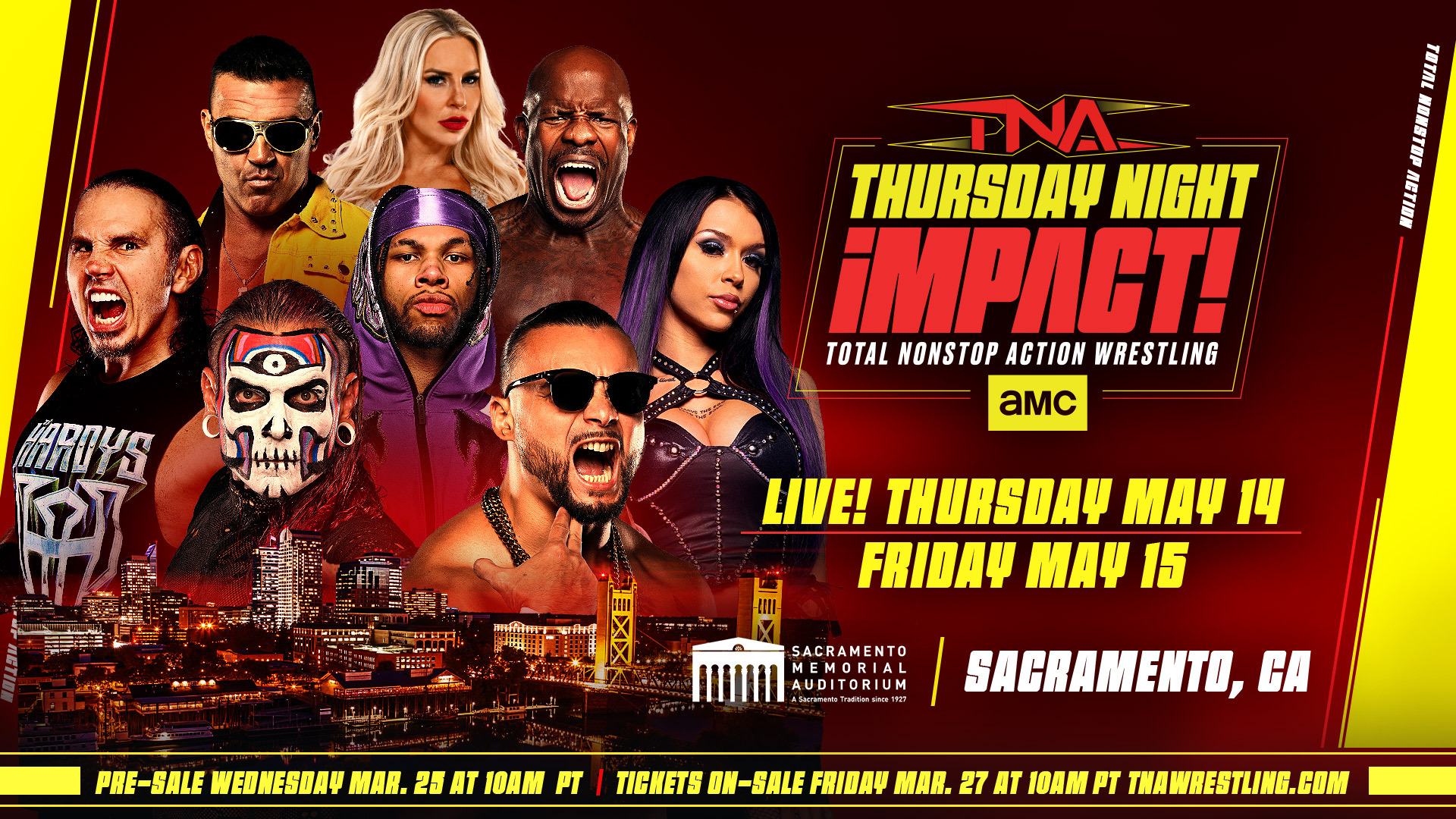 TNA Wrestling Makes Long-Awaited Return to Sacramento, California