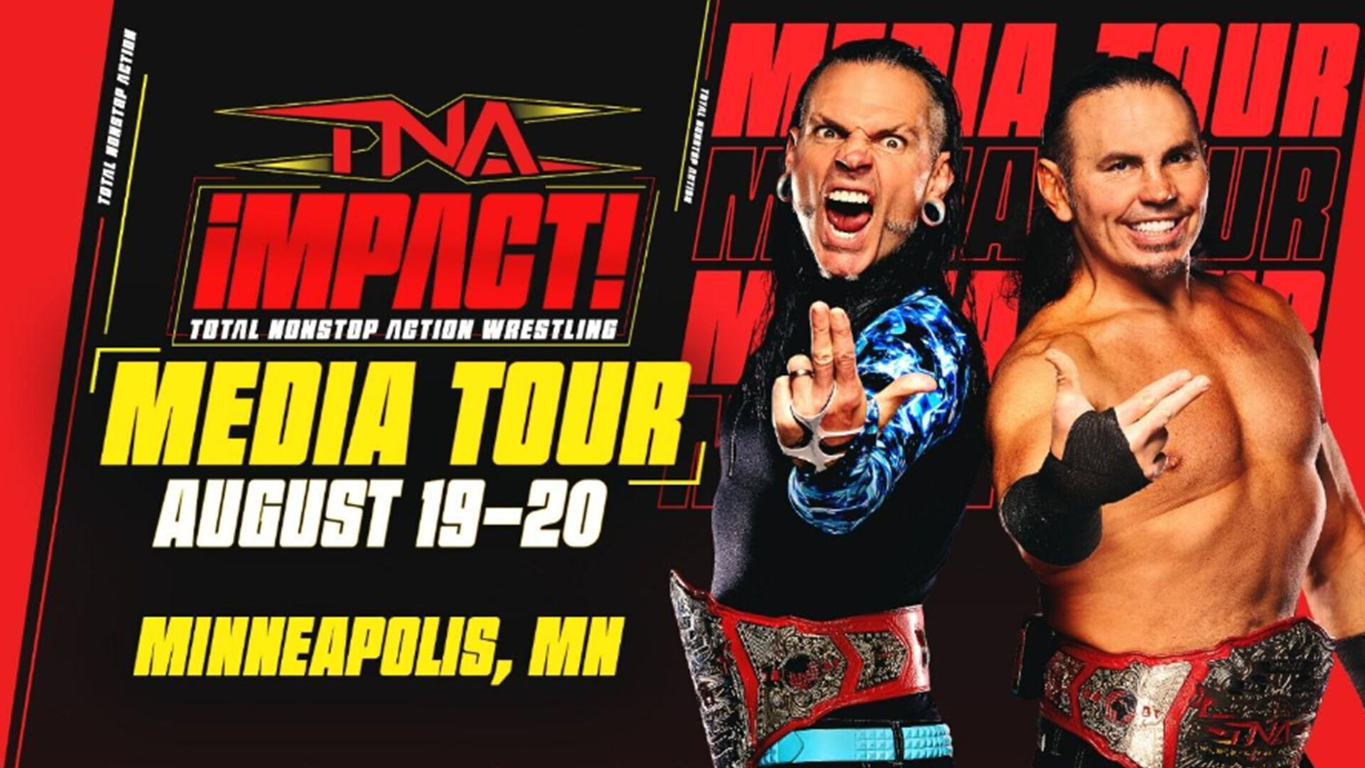 TNA Wrestling Set For First-Ever Live Events in Minneapolis, Minnesota on September 4-5