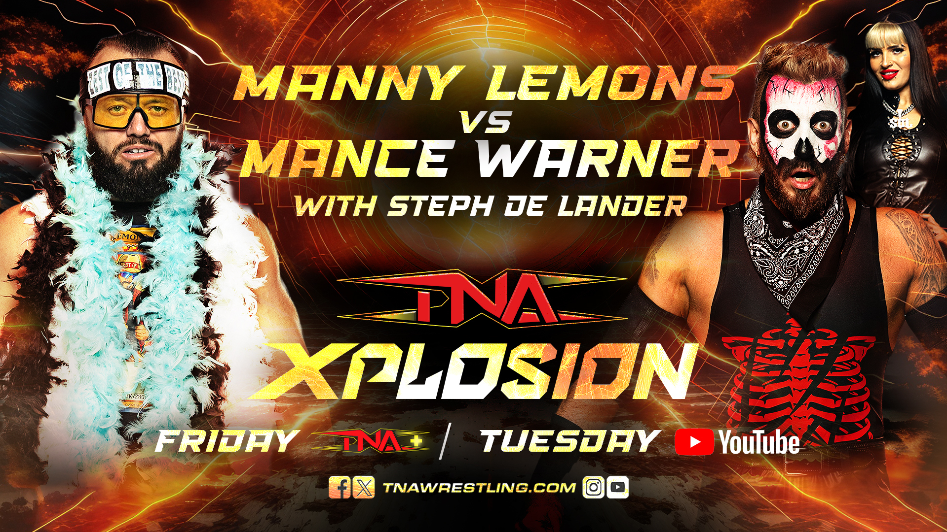 Mance Warner faces Manny Lemons on Xplosion