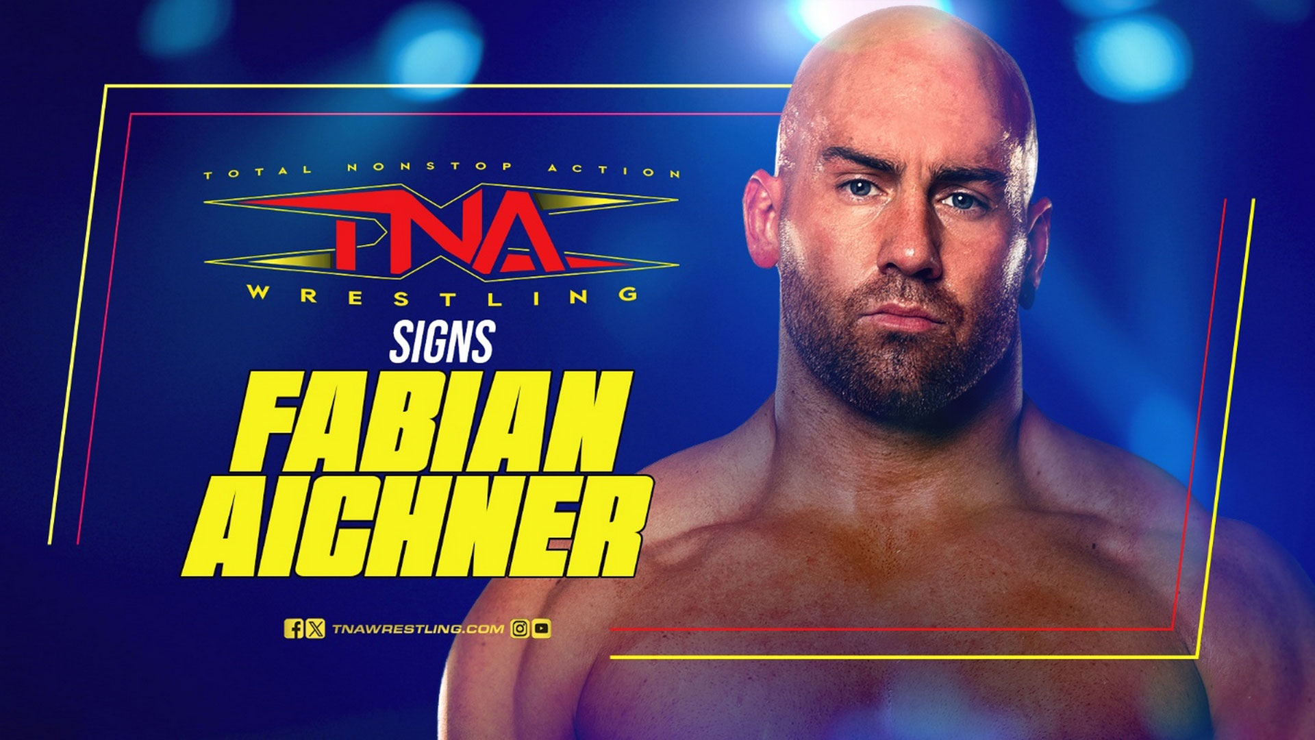 TNA Wrestling Signs Fabian Aichner