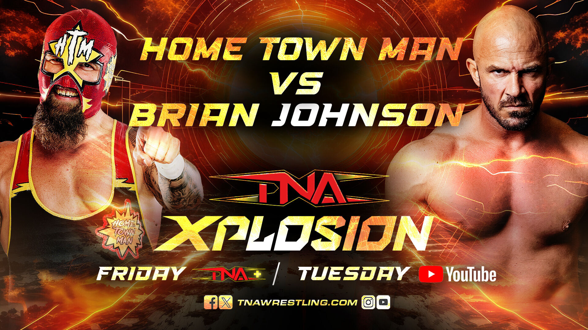 The Home Town Man Battles Brian Johnson on Xplosion