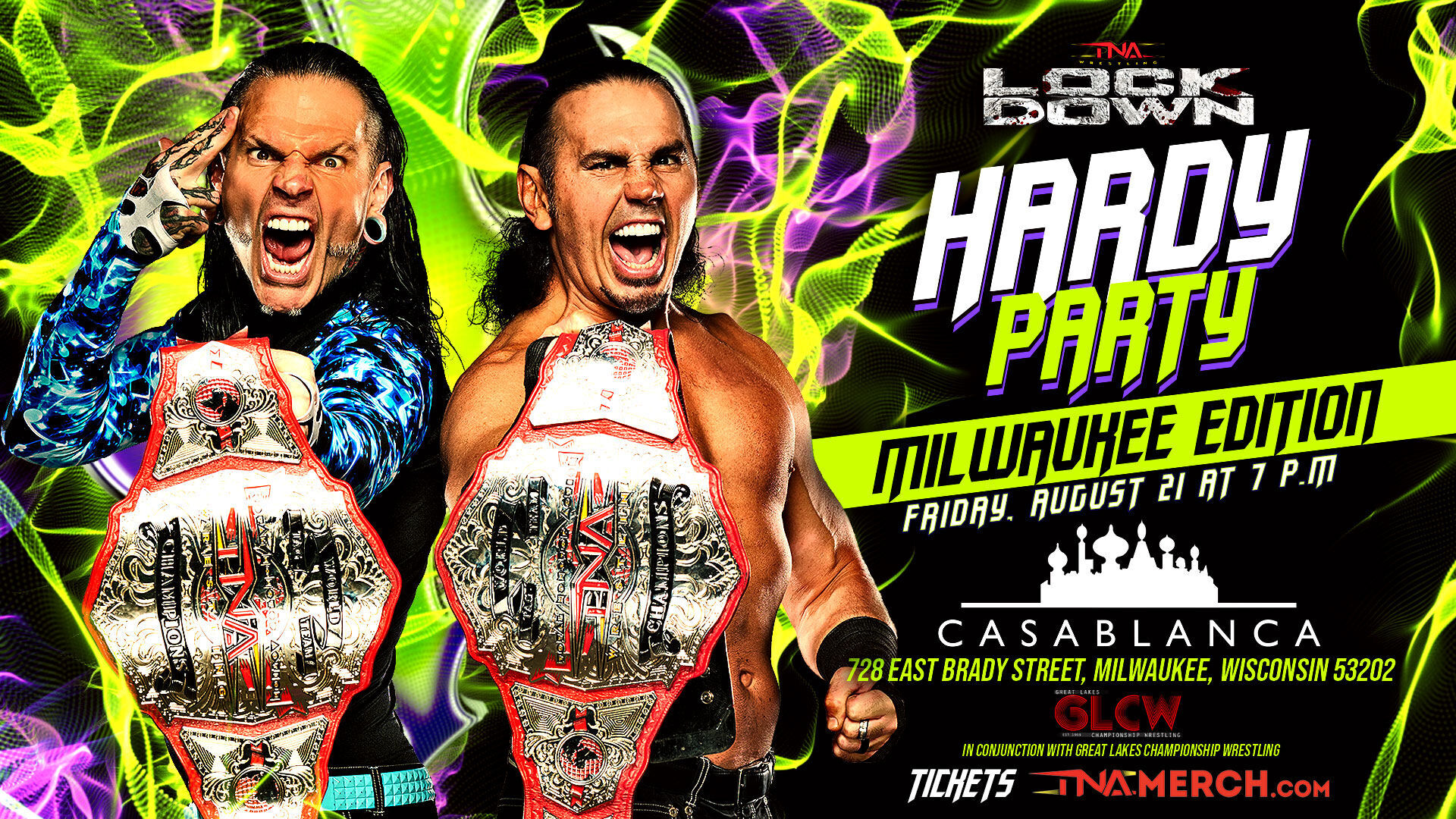 Hardy Party In MILWAUKEE on Friday, August 21, at Casablanca Restaurant