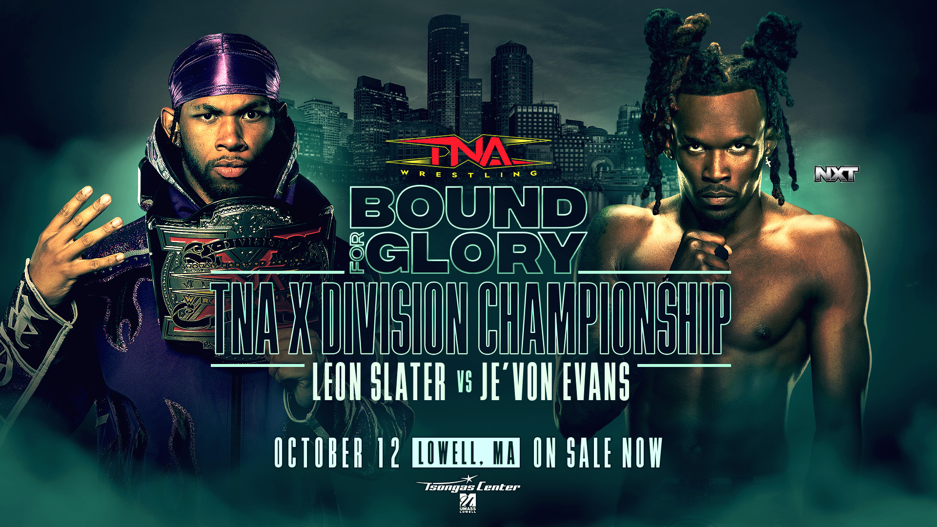 Leon Slater Defends Against NXT's Je'Von Evans in X-Division Title Dream Match at Bound For Glory