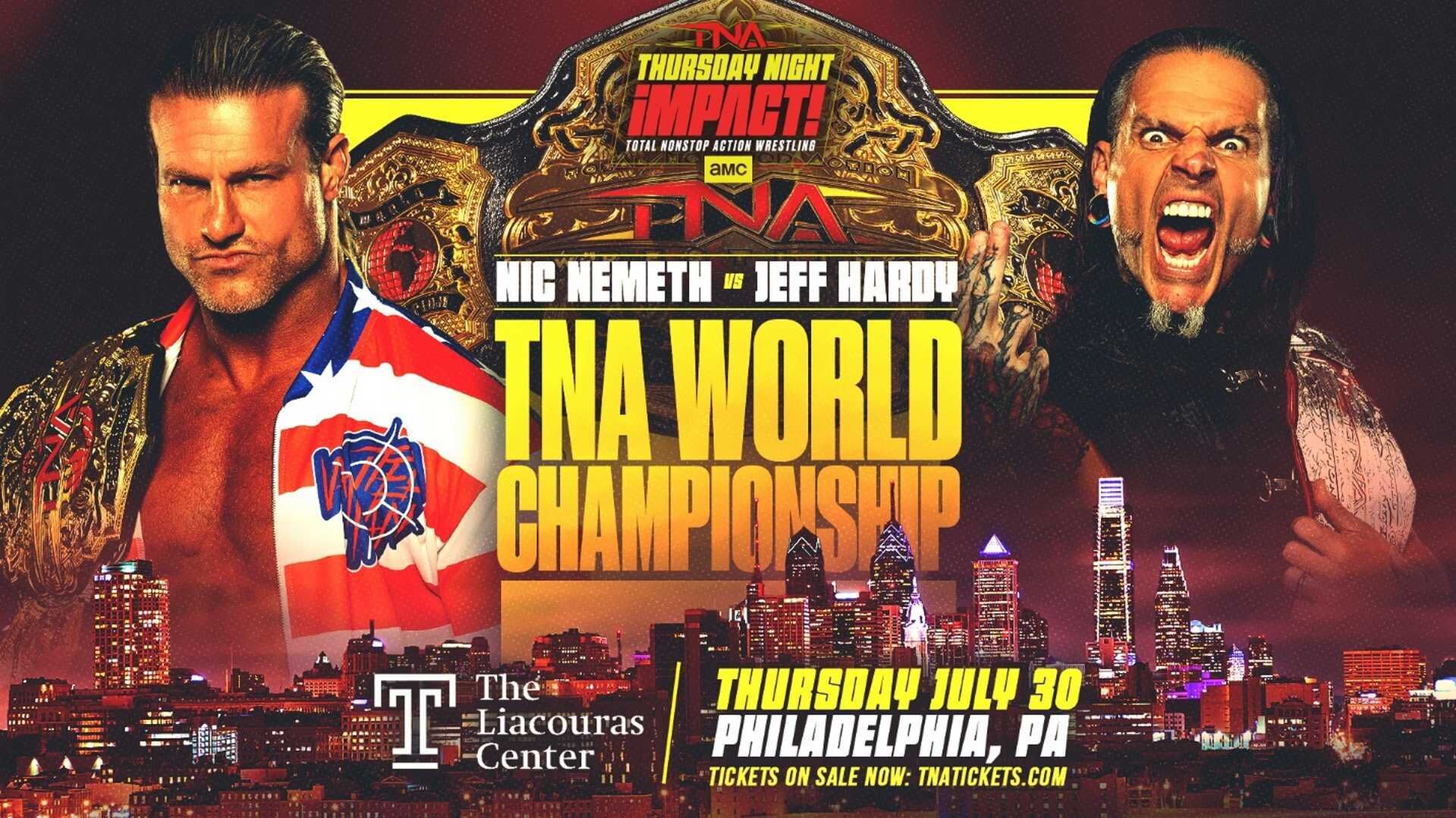 A Classic: Nic Nemeth vs. Jeff Hardy For The TNA World Championship