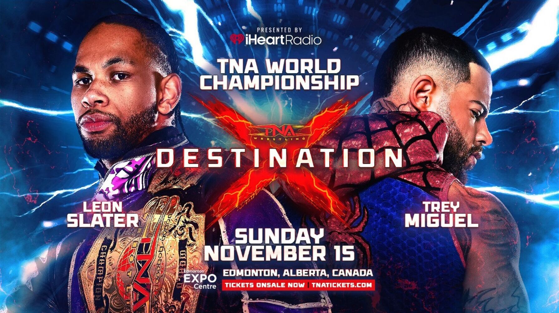 Destination X Returns – Showcase Event From TNA Wrestling Is Sunday, November 15, LIVE From Edmonton, Alberta, Canada