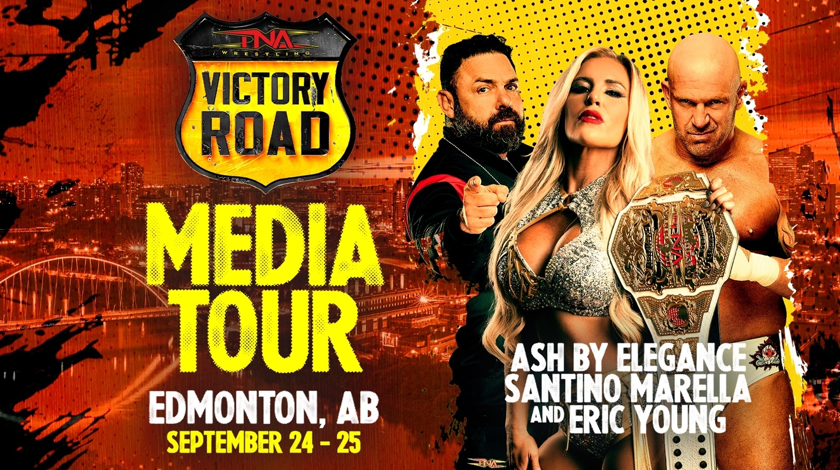 Three TNA Wrestling Stars Preview The First-Ever TNA Live Events In Edmonton