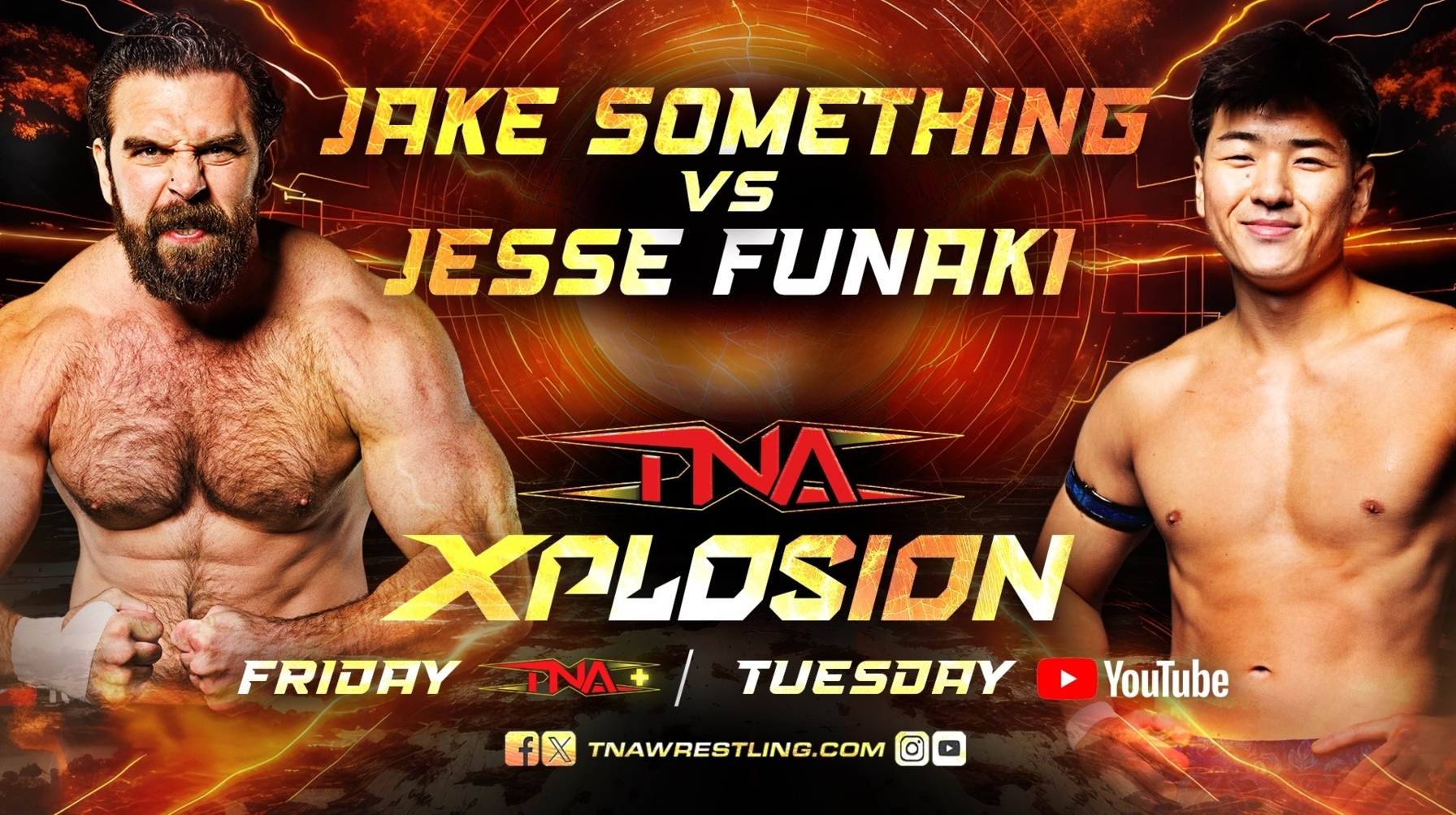 Second Generation Star Jesse Funaki Makes His TNA Debut Against Jake Something on Xplosion