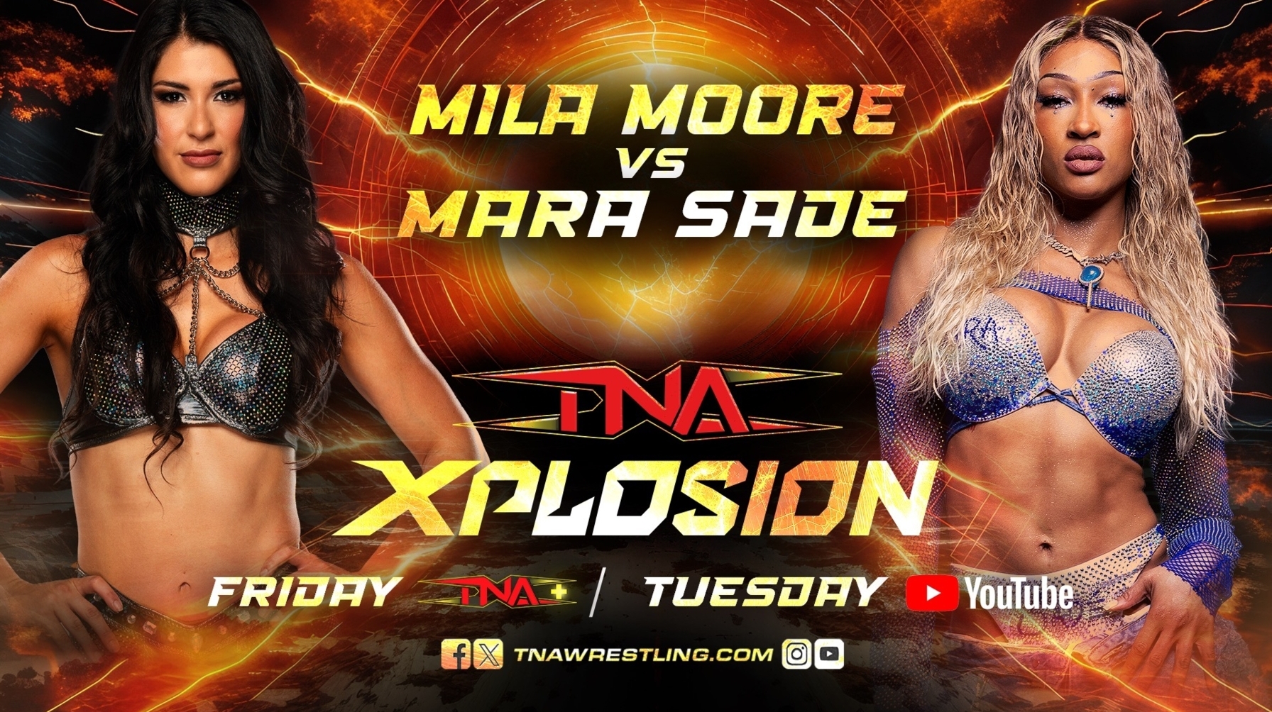Mara Sadè Faces Mila Moore on Xplosion