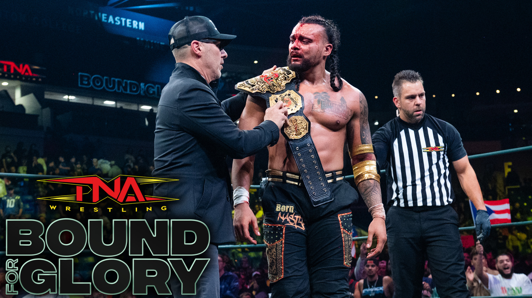 Mike Santana Becomes the New TNA World Champion at Bound For Glory