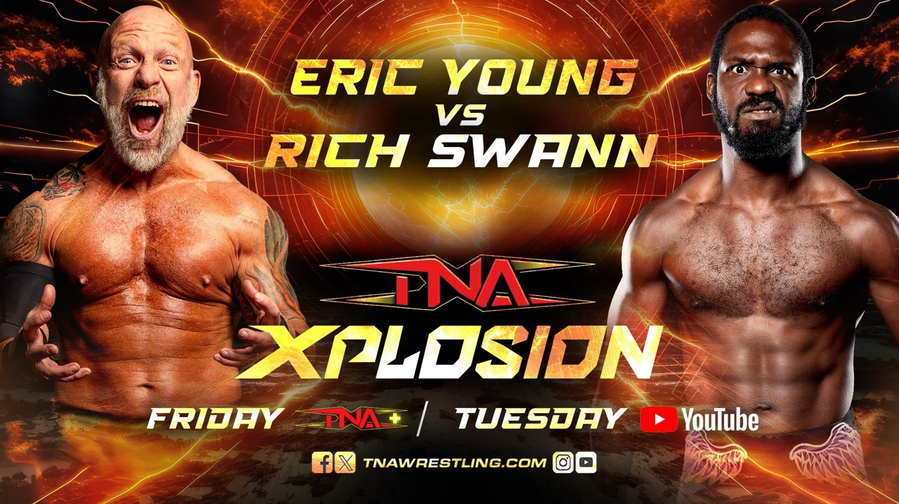 Rich Swann and Eric Young face off on Xplosion