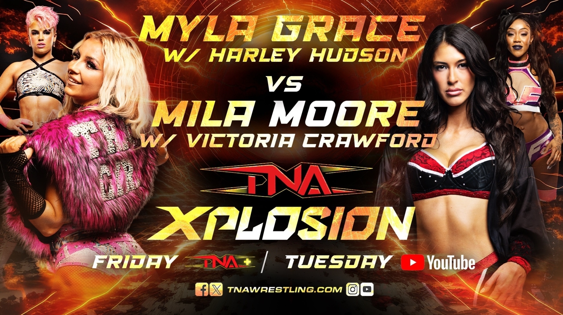 Myla Grace faces Mila Moore on Xplosion