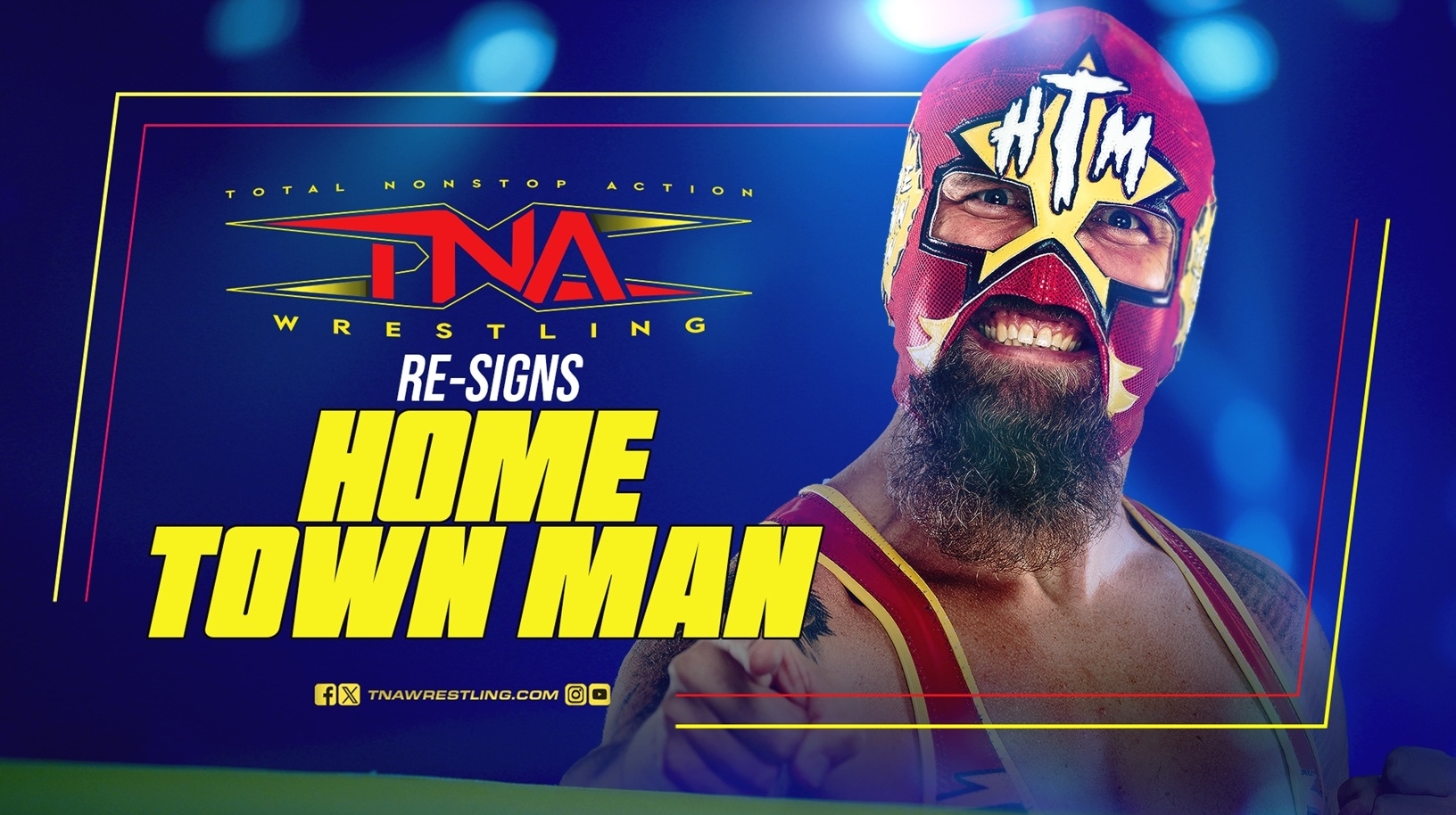 TNA Wrestling Re-Signs Home Town Man