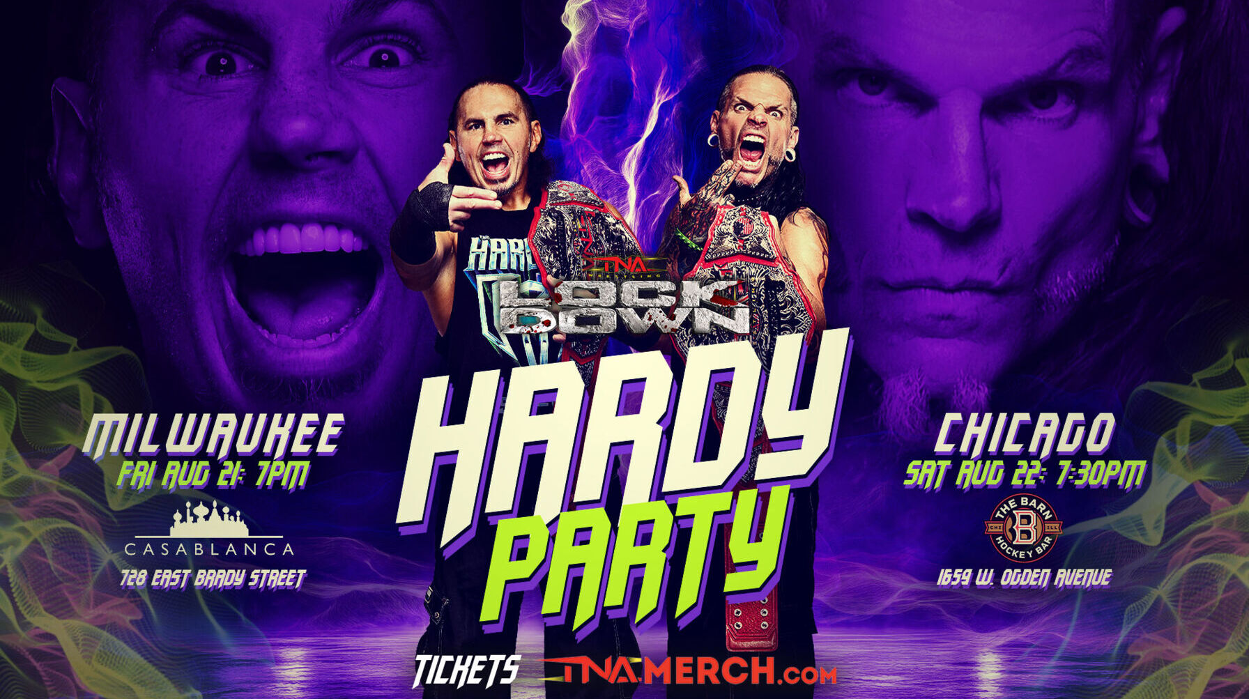 Don't Miss Your Chance to Party with The Hardys