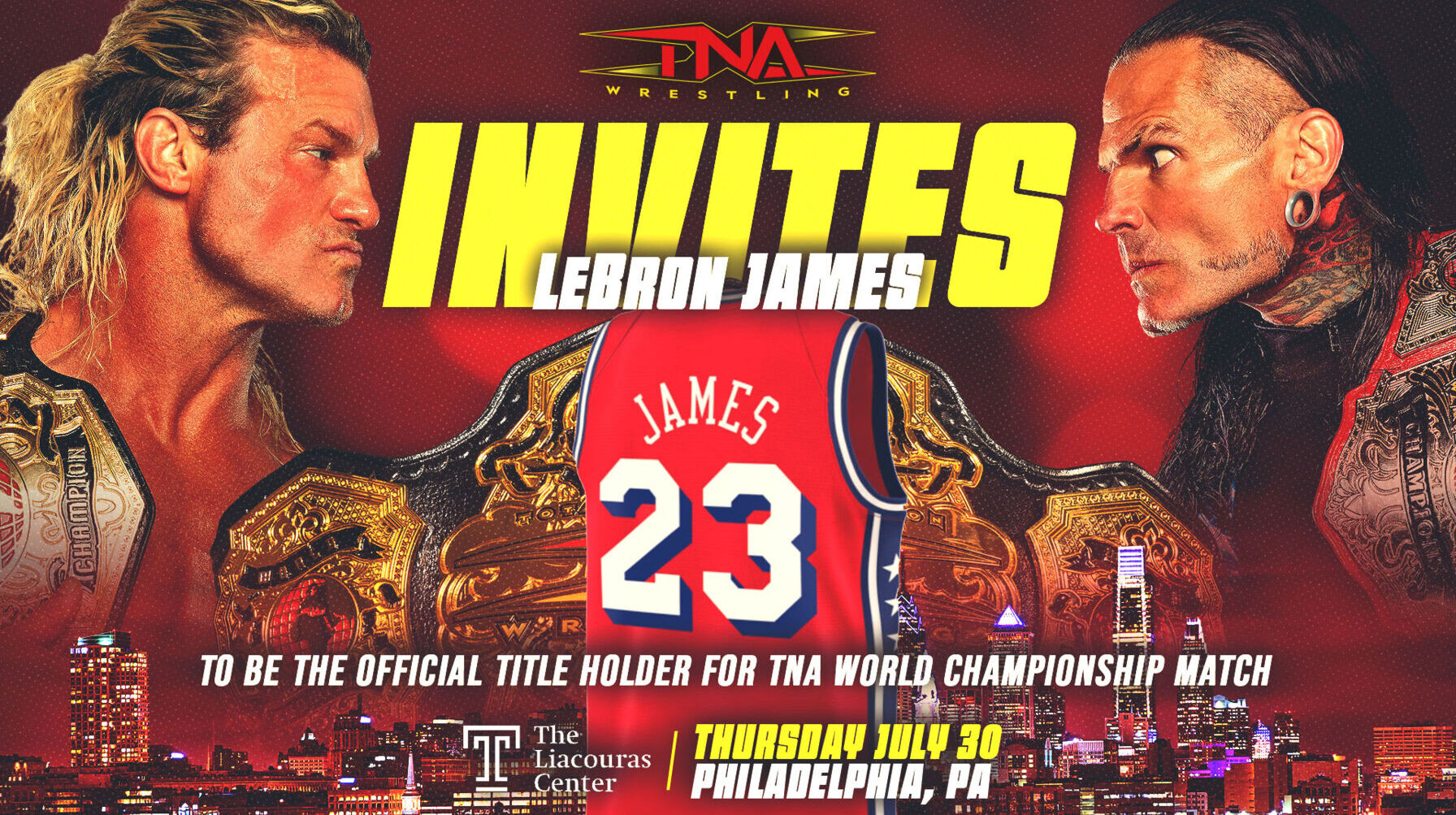 TNA Wrestling Invitation
