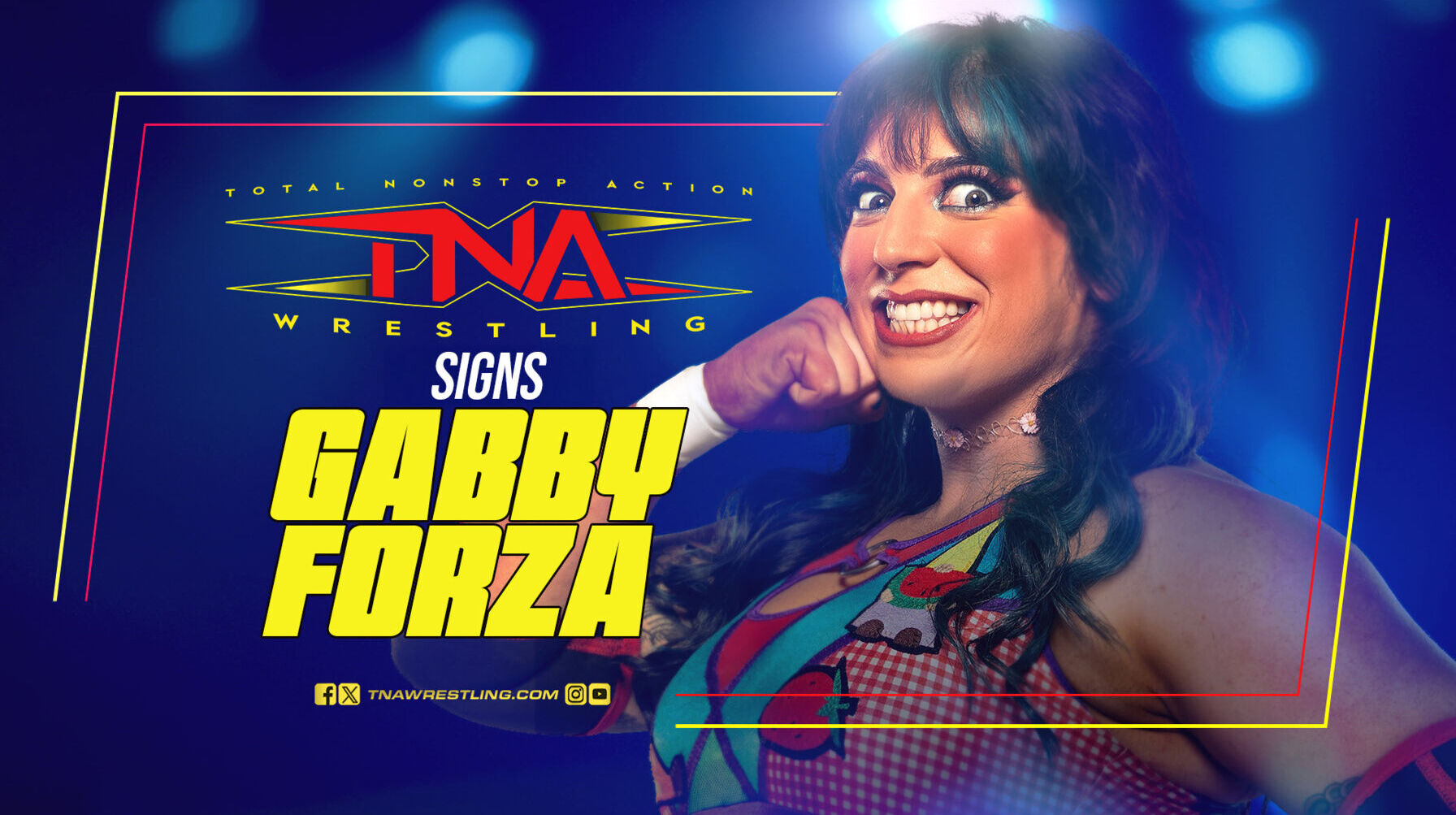 TNA Wrestling Signs Gabby Forza