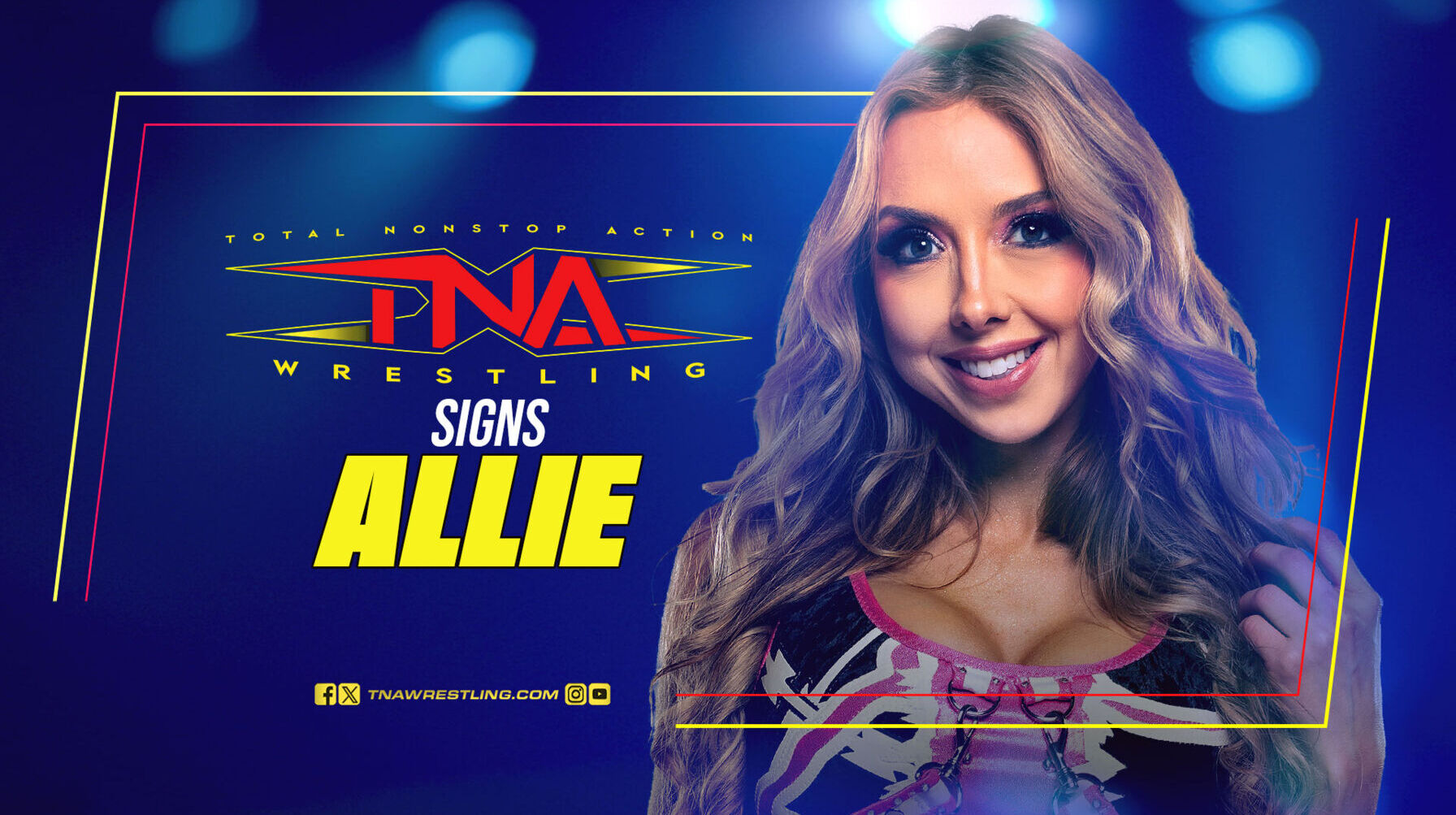 TNA Wrestling Signs Allie