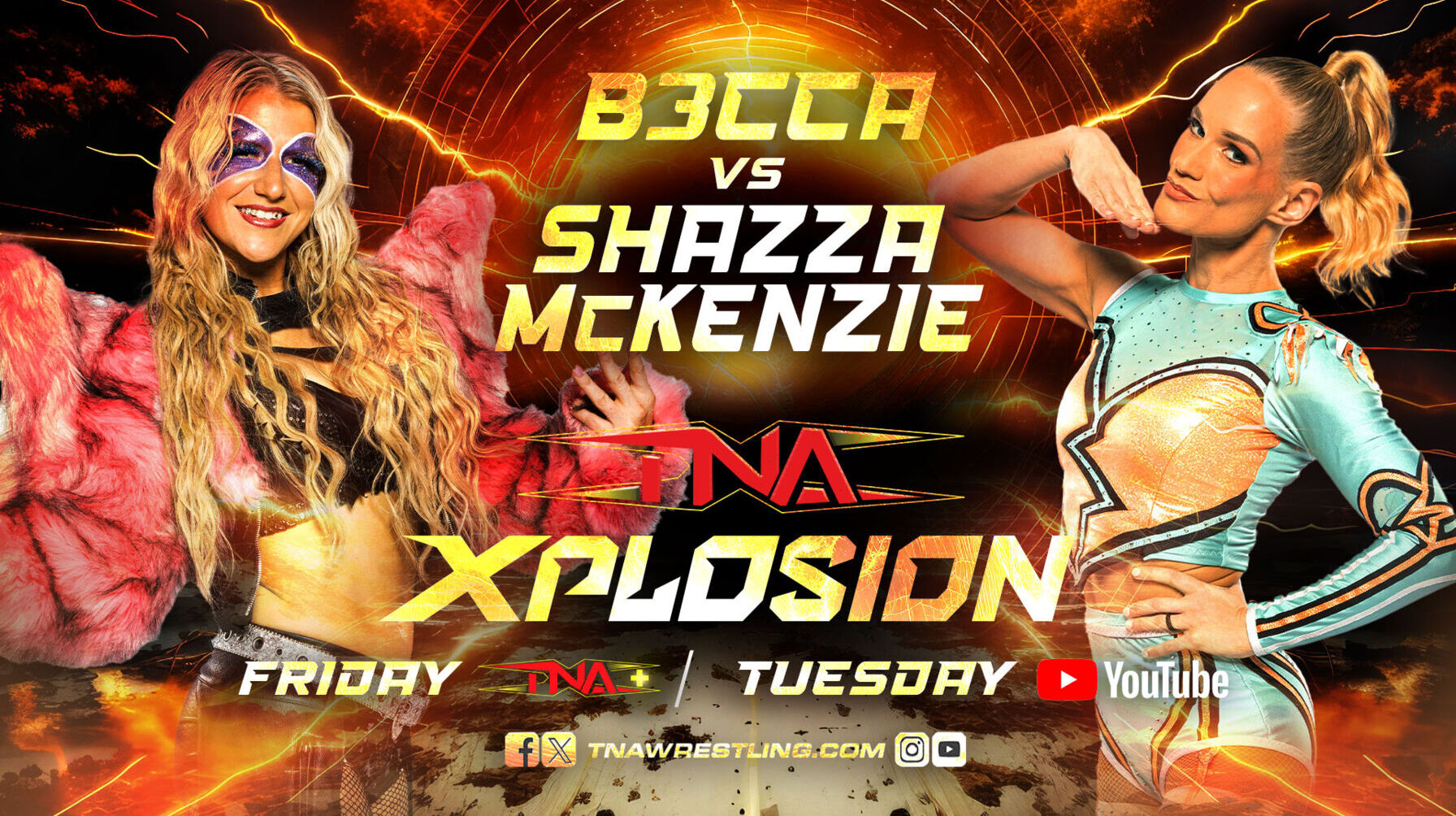 B3CCA Takes on Shazza McKenzie on Xplosion!