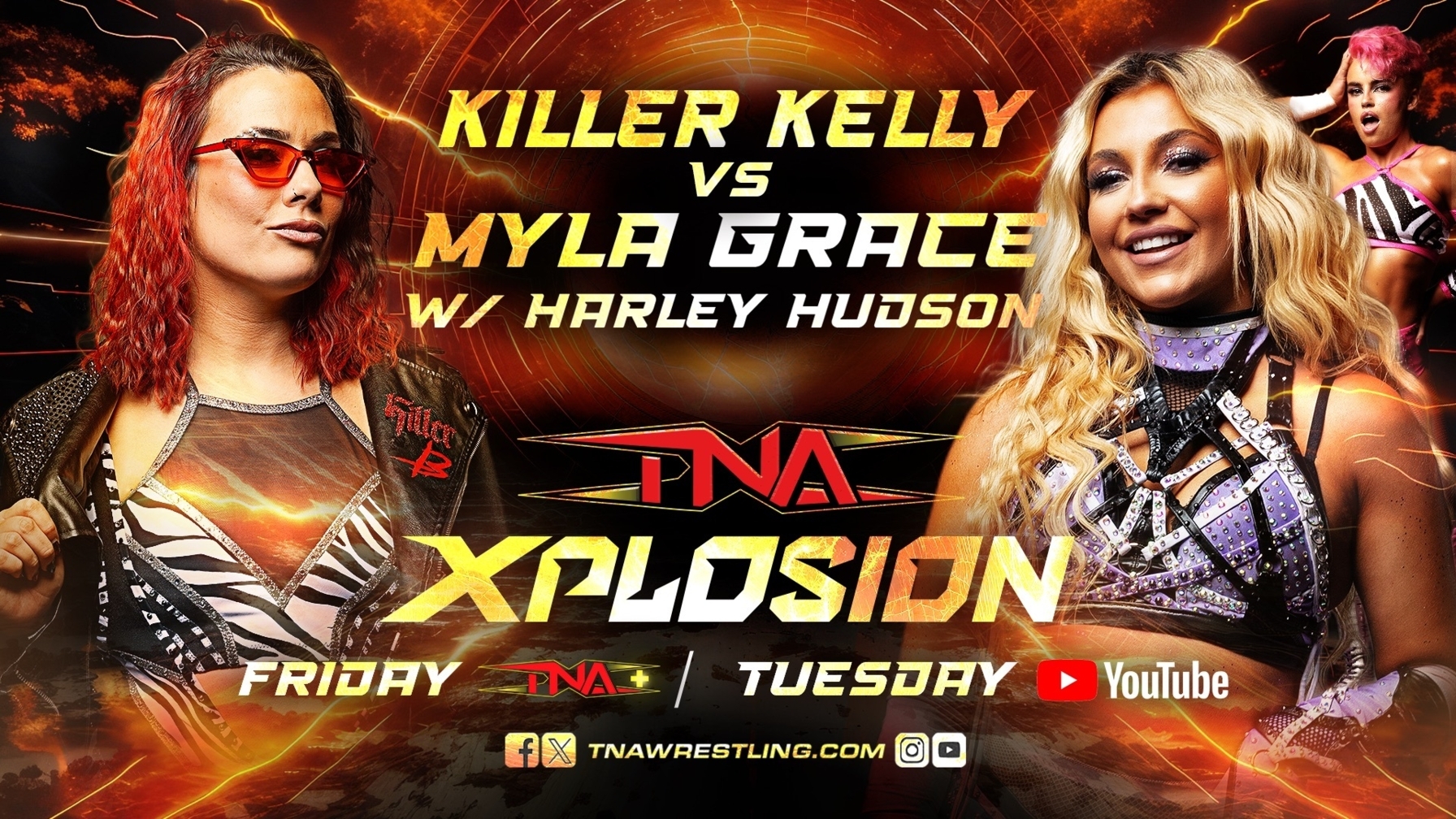 Killer Kelly Takes On Myla Grace on Xplosion