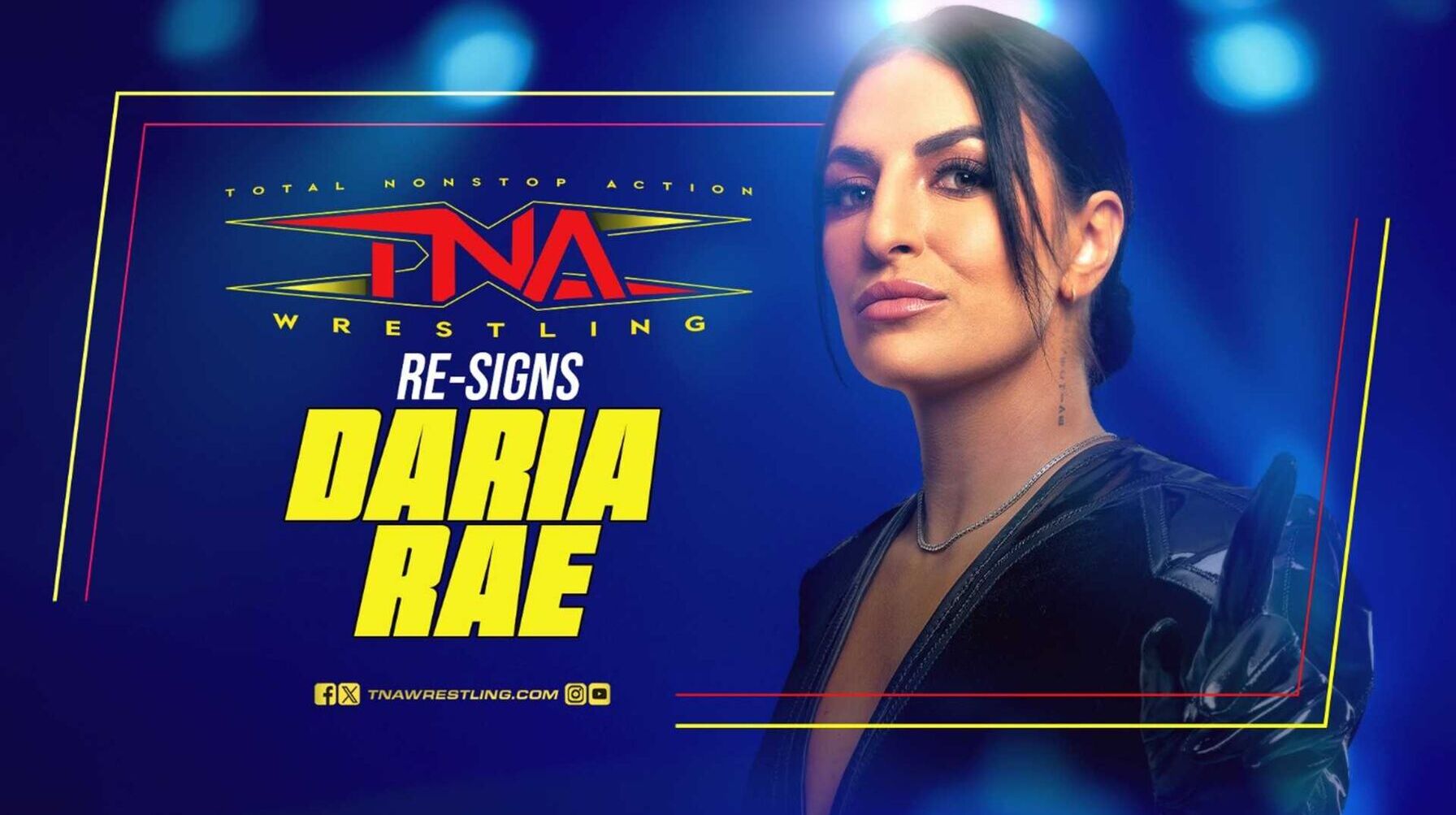 TNA Wrestling Re-Signs Daria Rae