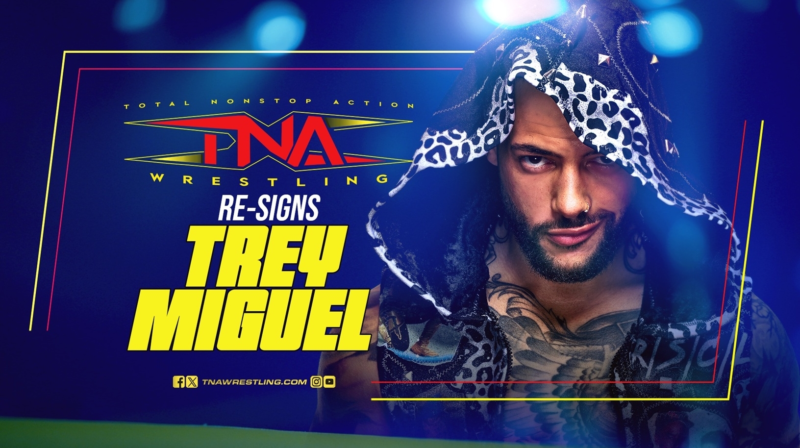 Trey Miguel Re-Signs With TNA Wrestling