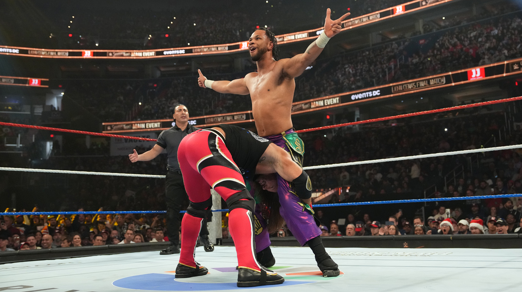 TNA X-Division Champion Leon Slater Dazzles at WWE Saturday Night's Main Event: John Cena's Final Match