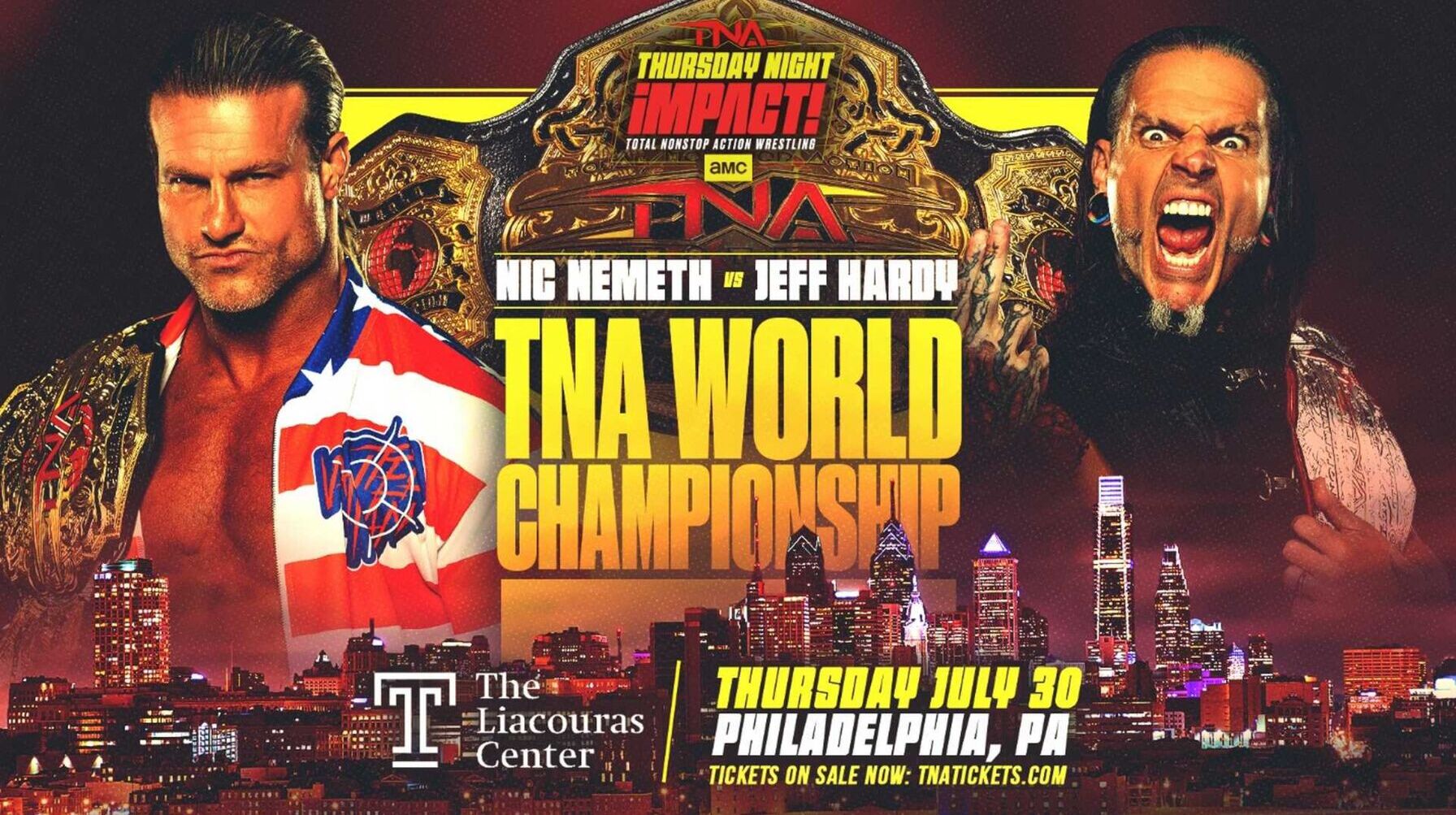 A Classic: Nic Nemeth vs. Jeff Hardy For The TNA World Championship