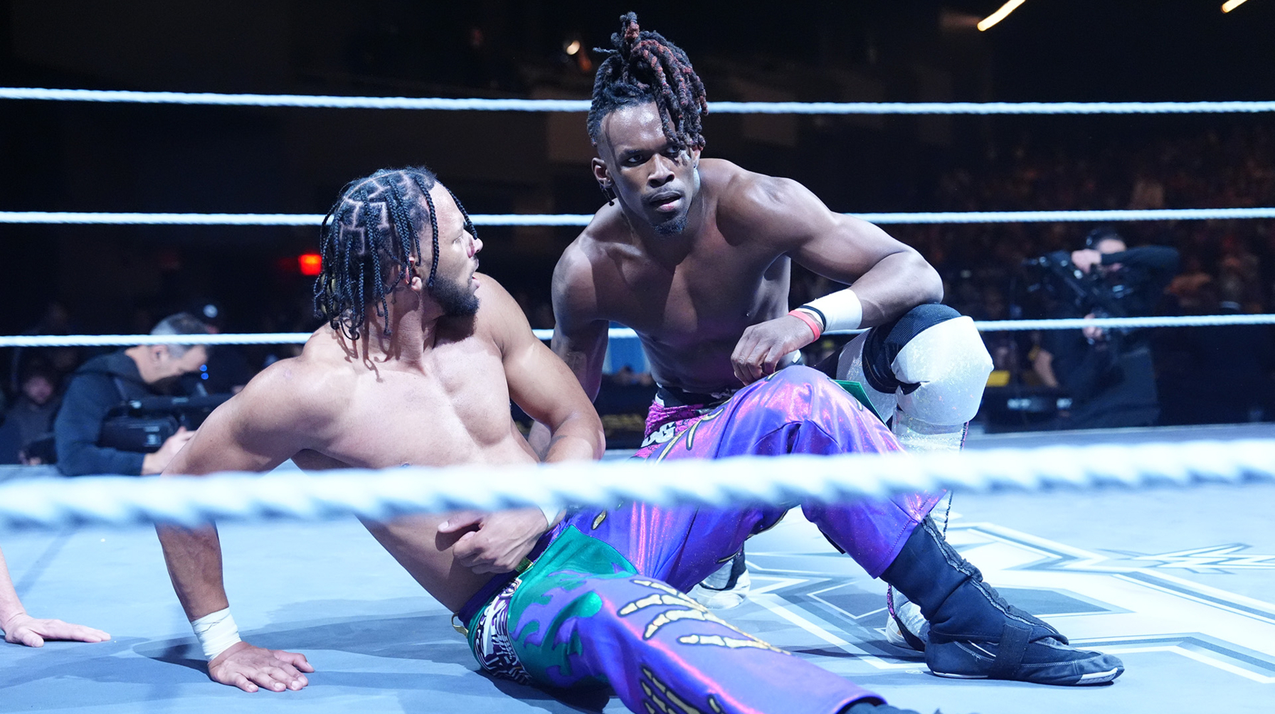 Leon Slater & Je'Von Evans Bested by DarkState in NXT Tag Team Title Match at Gold Rush