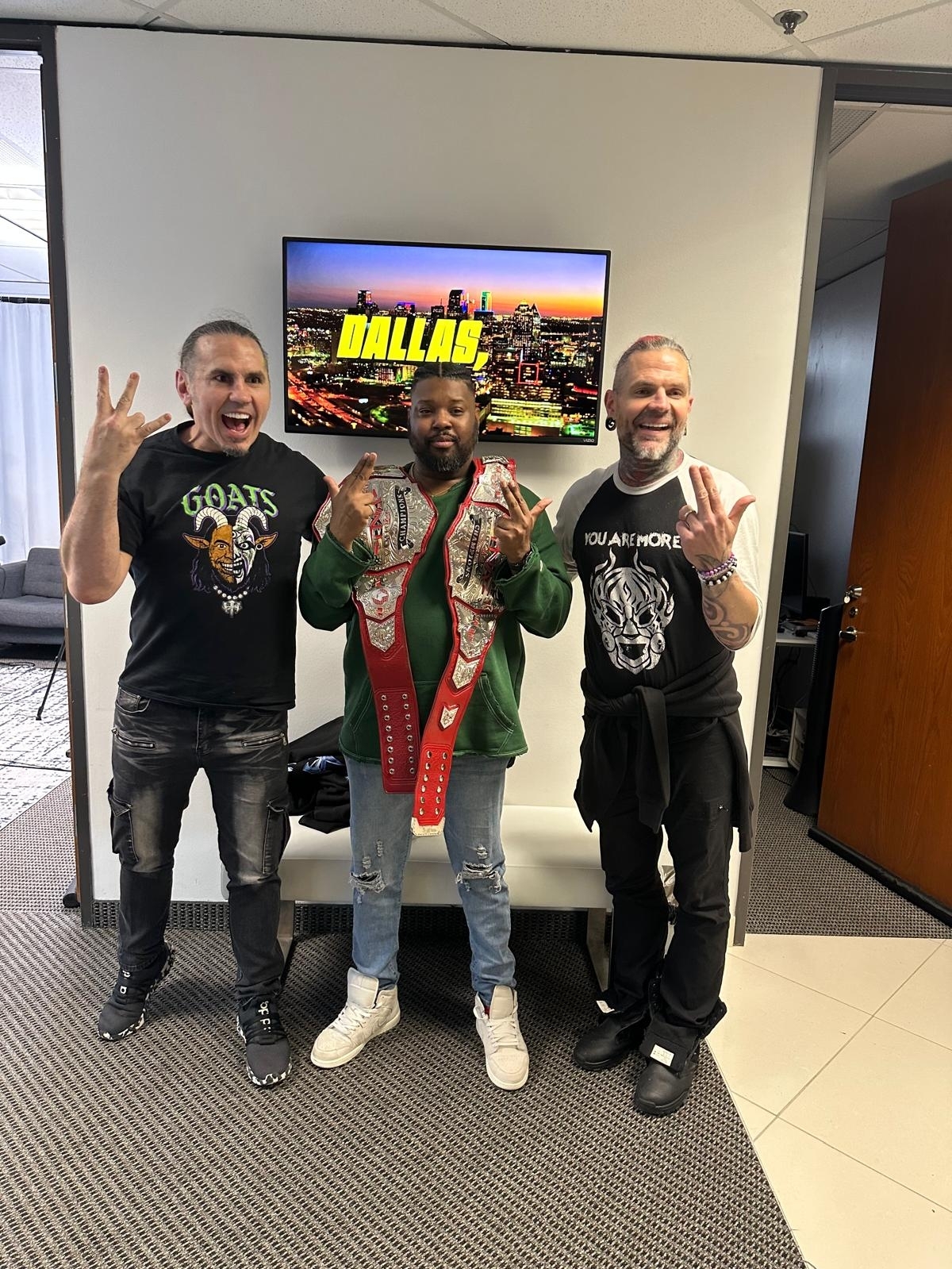 Dallas Media Tour Featuring The Hardys
